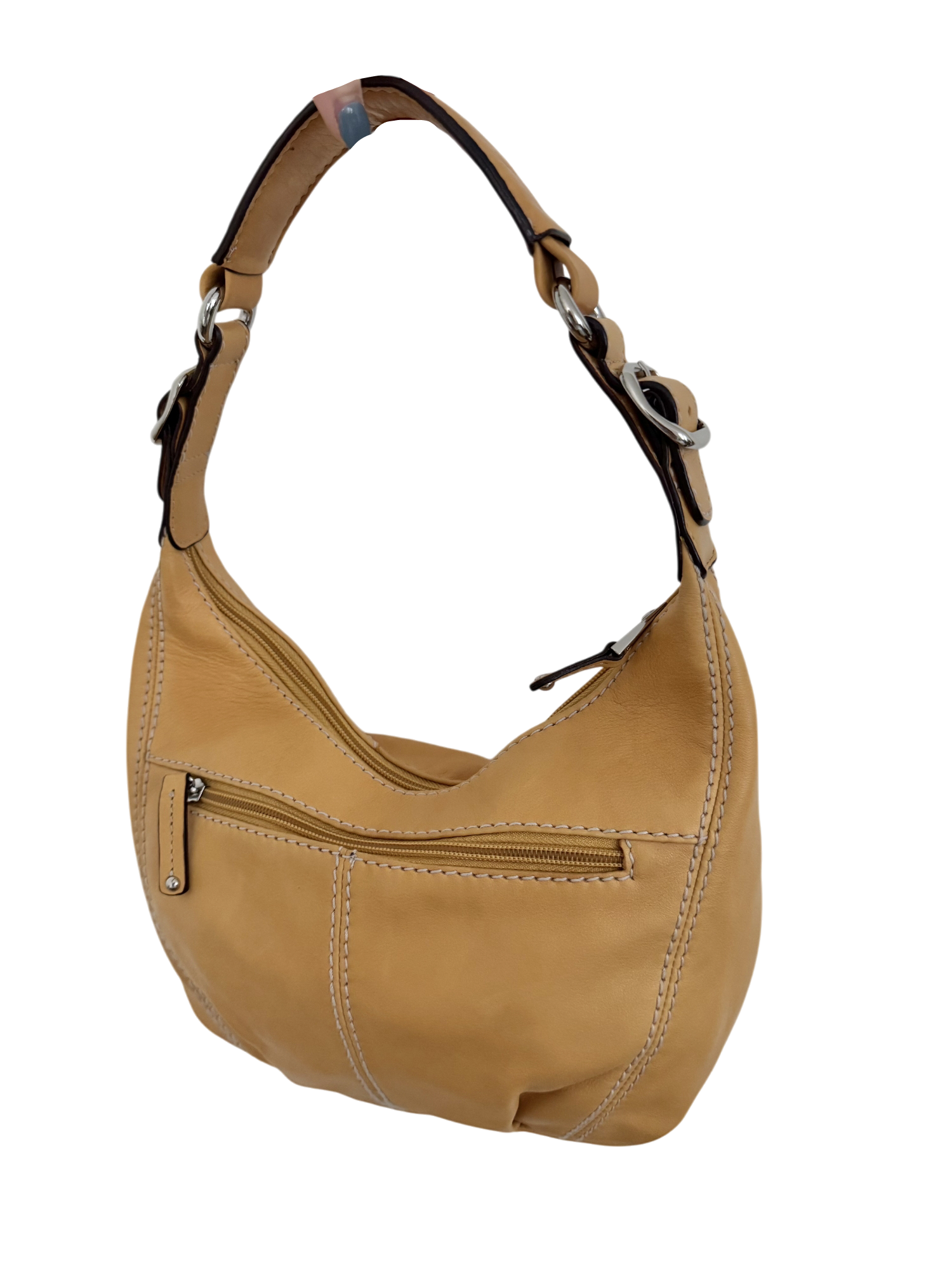 Vintage Retro Yellow Shoulder Purse