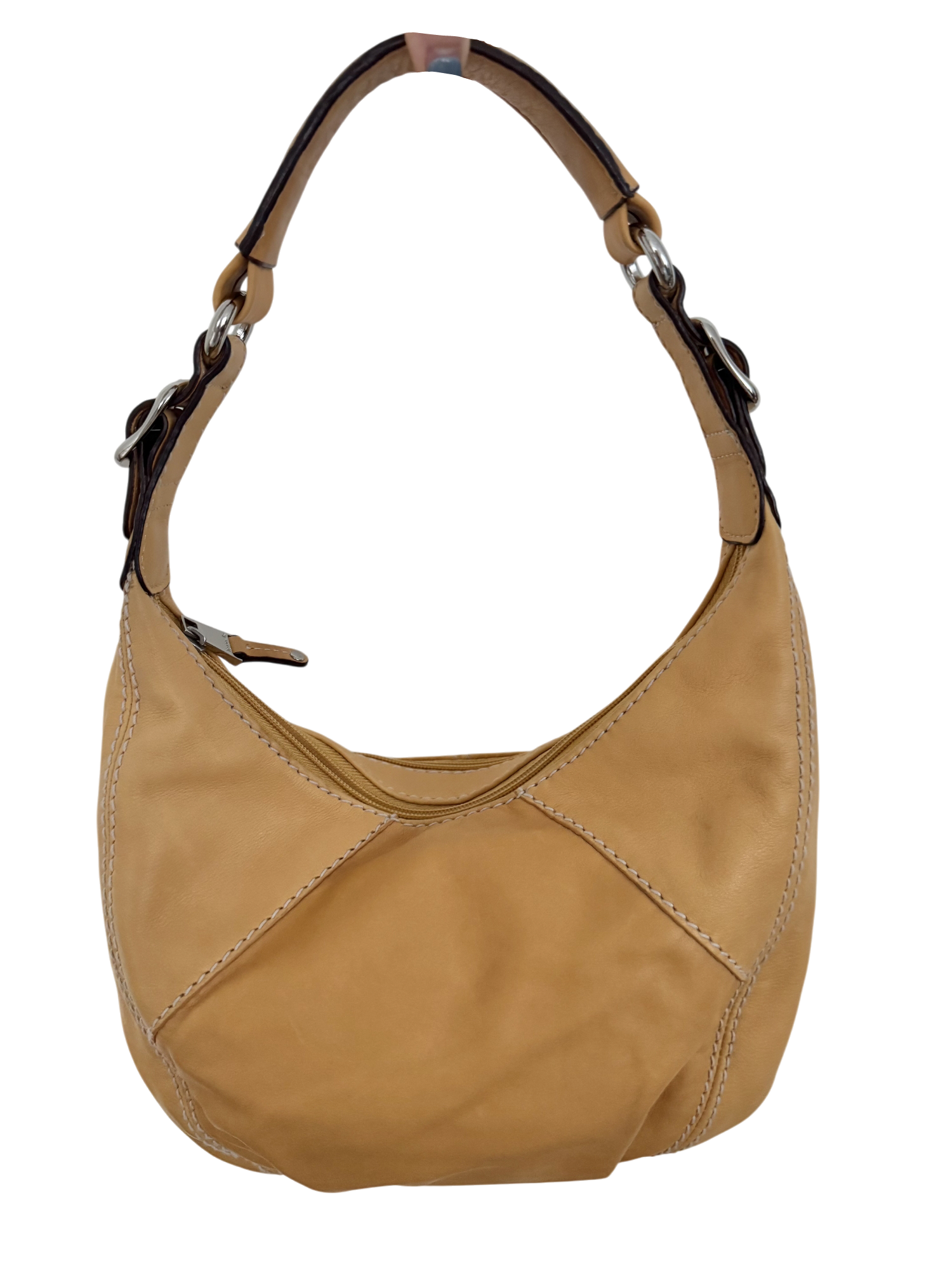 Vintage Retro Yellow Shoulder Purse