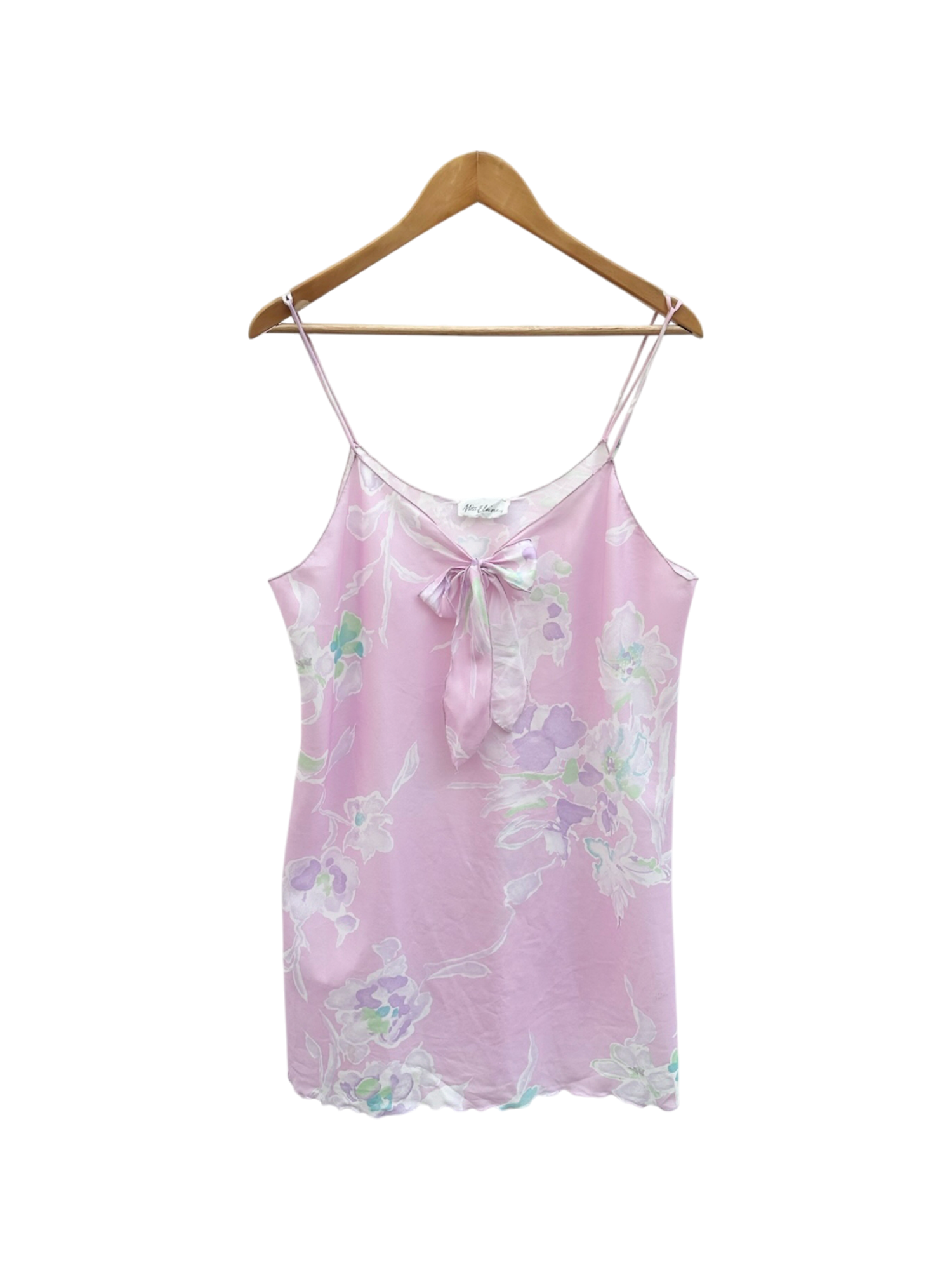 Vintage 90s Miss Elaine Floral Slip Dress (L)