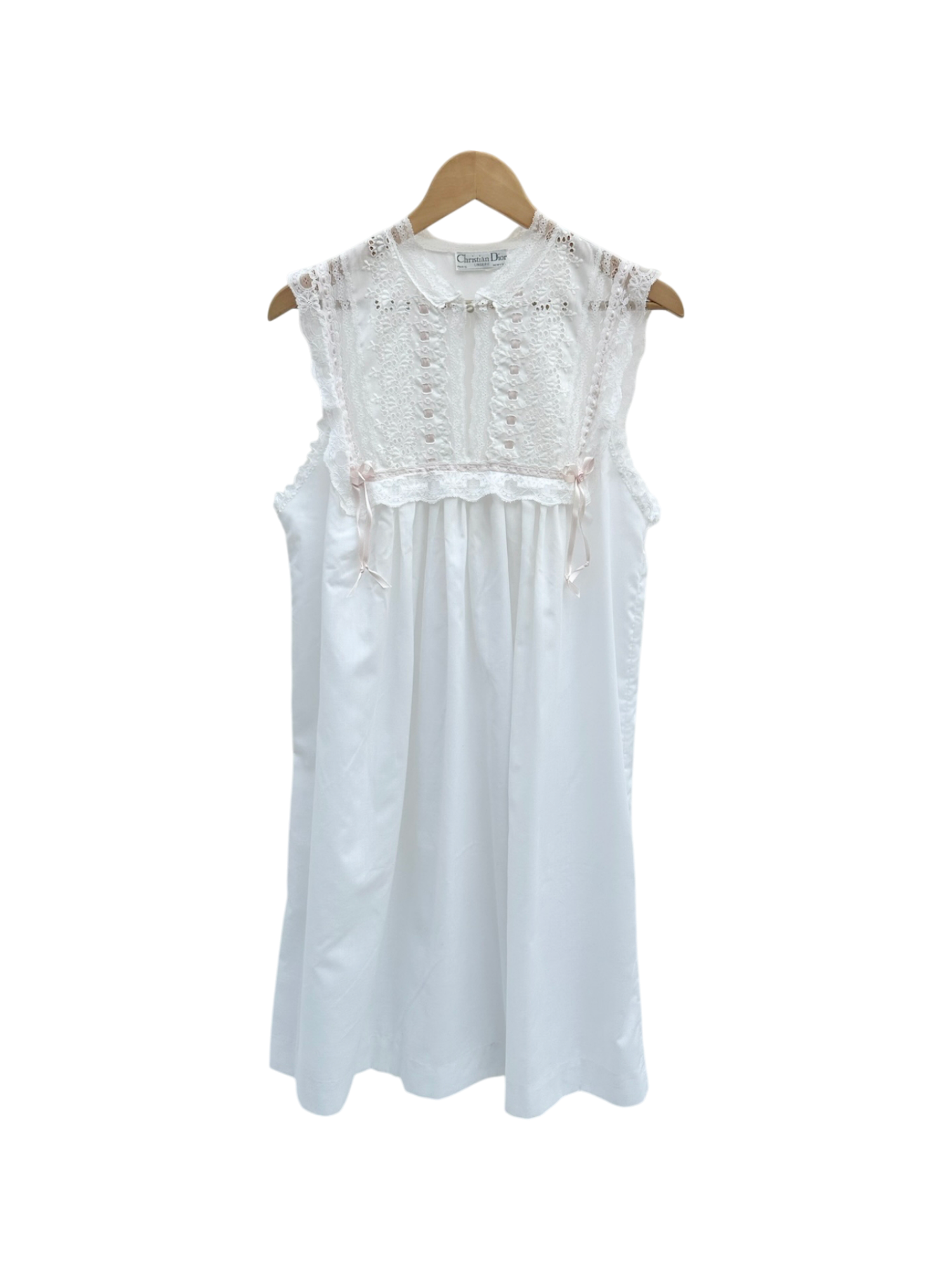 Vintage 90s Christian Dior Prairie Midi Dress (M/L)