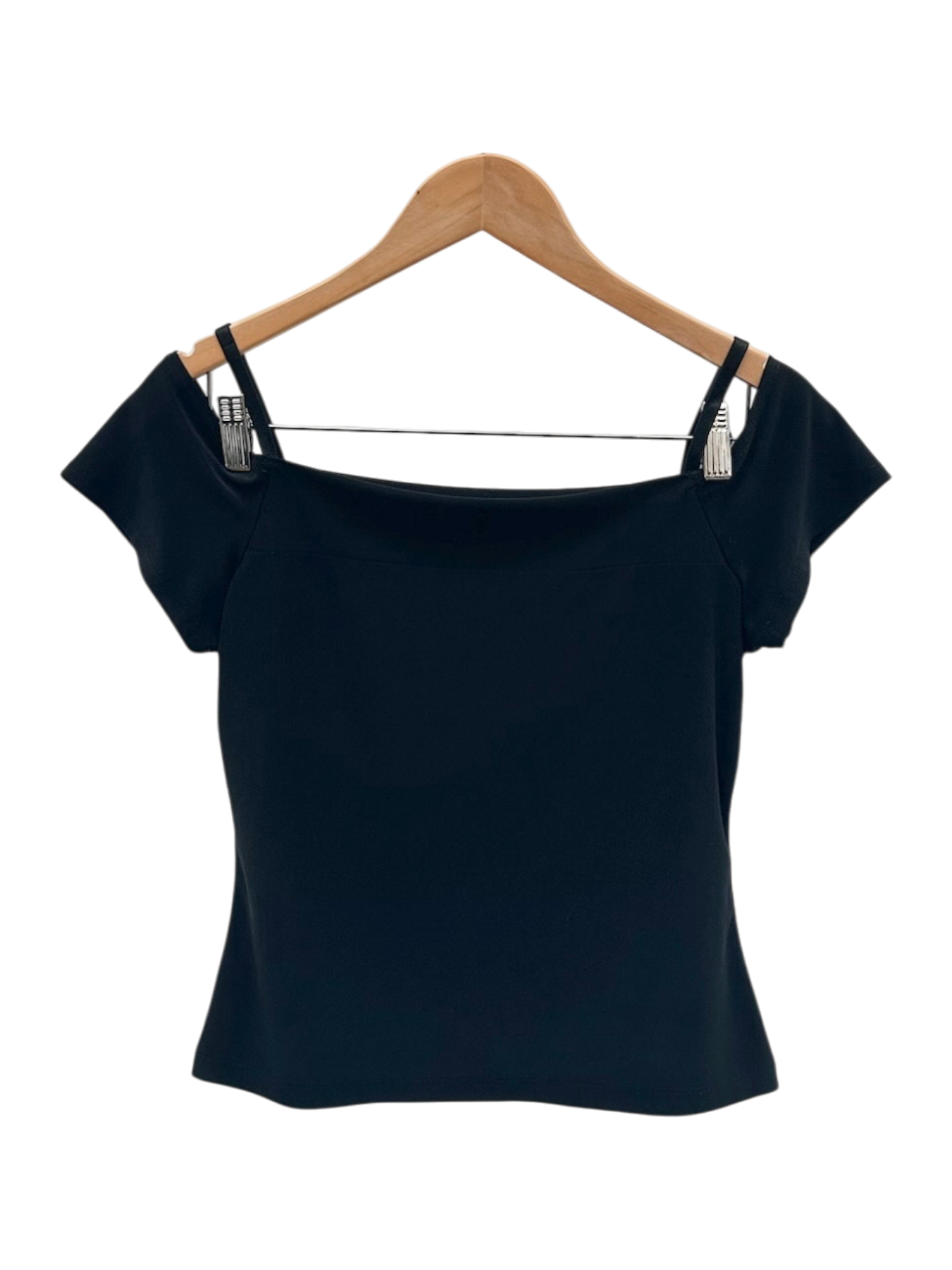 Vintage 90s Off Shoulder Knit Top (M/L)