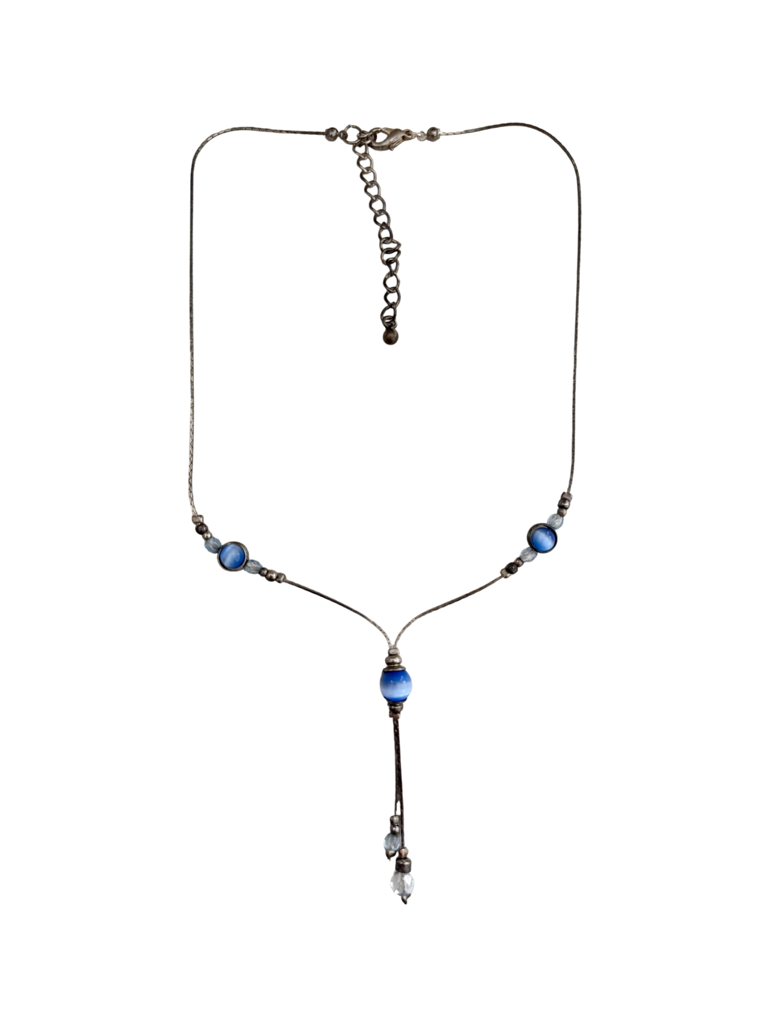 Vintage Midnight Droplets Necklace