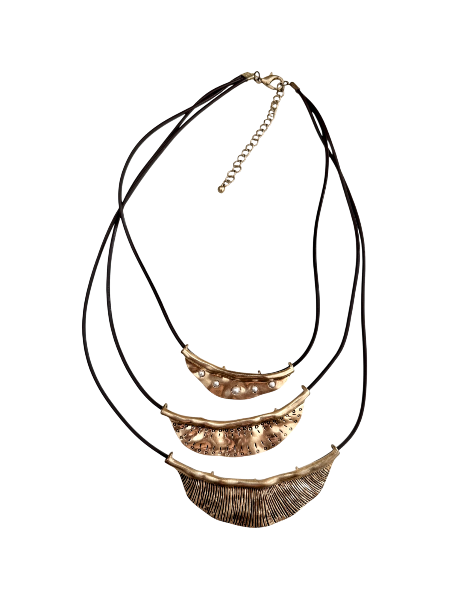 Vintage Bronze Reverie Layered Necklace