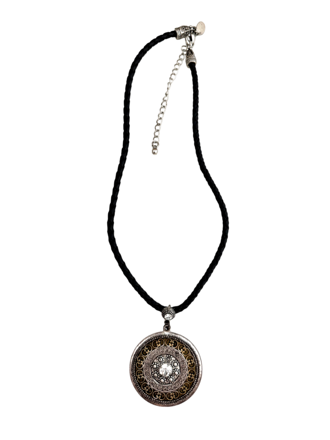 Vintage Jade Jeweled Gem Necklace