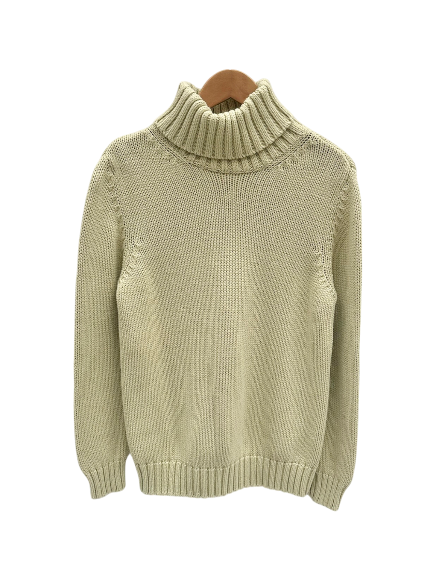 Vintage 90s Cotton Sage Turtleneck (L)