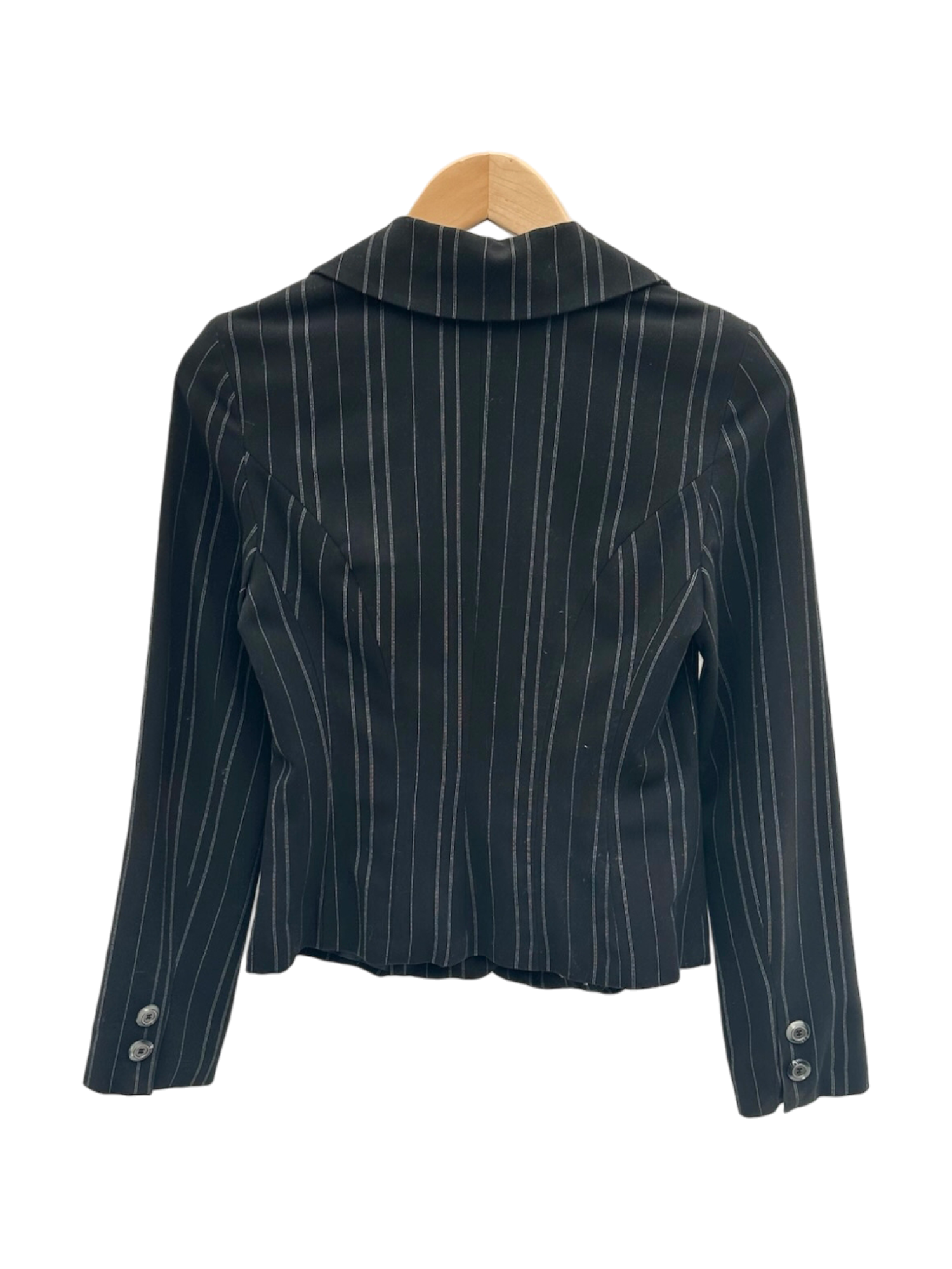 Vintage Y2K Classic Striped Blazer (S)
