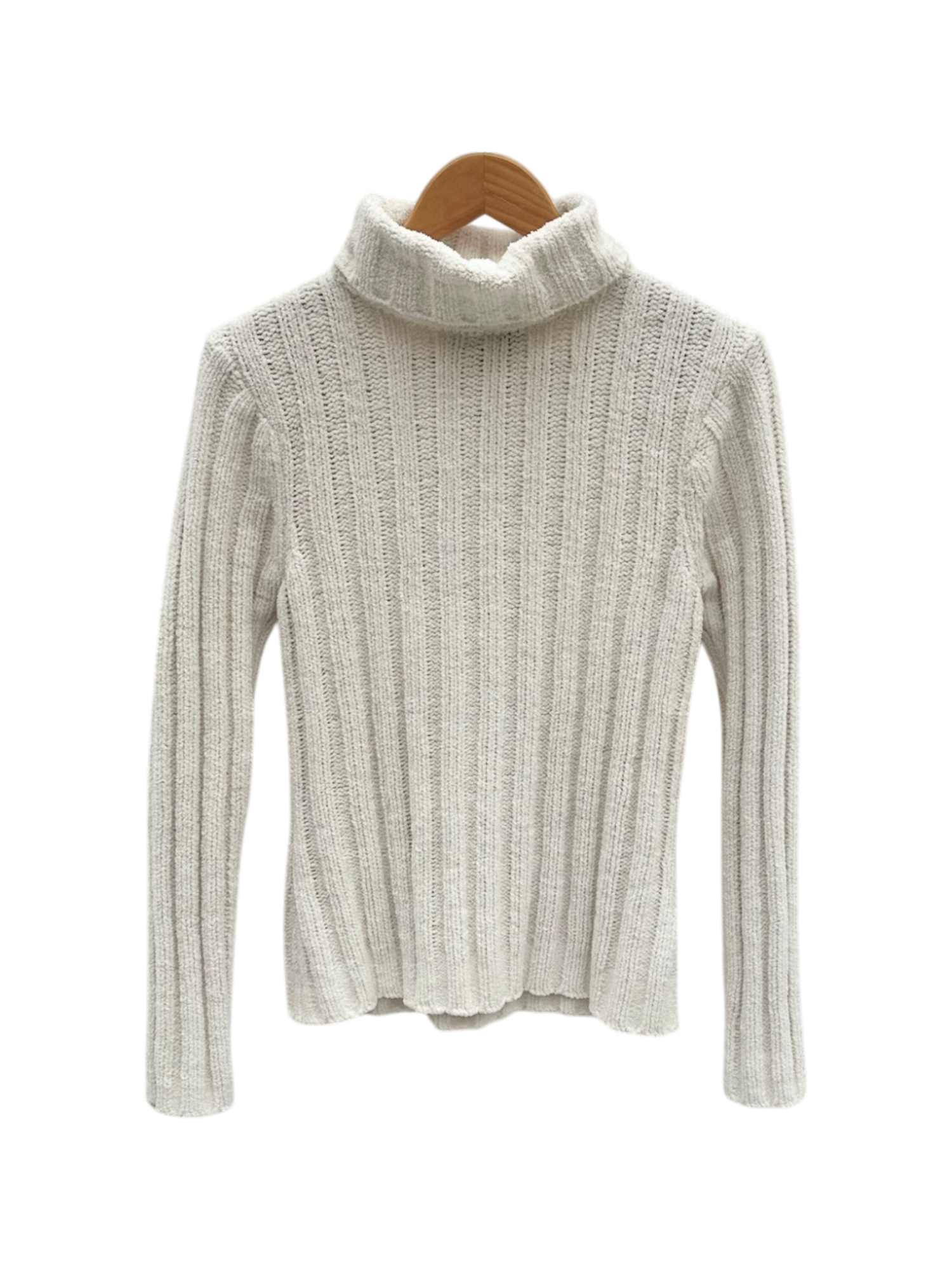 Vintage 90s Cozy Ribbed Ivory Knit (M/L)