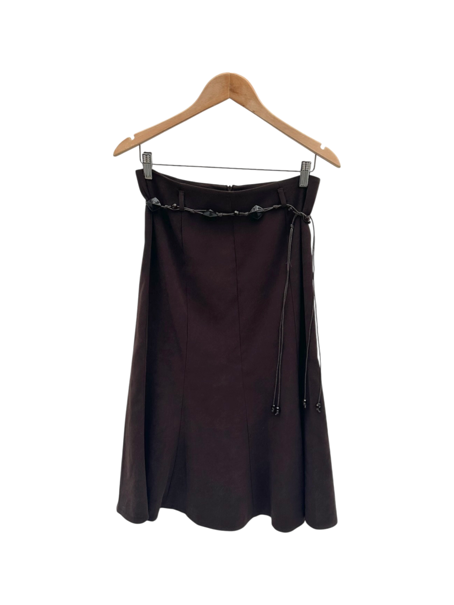 Vintage Y2K Jewel Belt Midi Skirt (S/M)