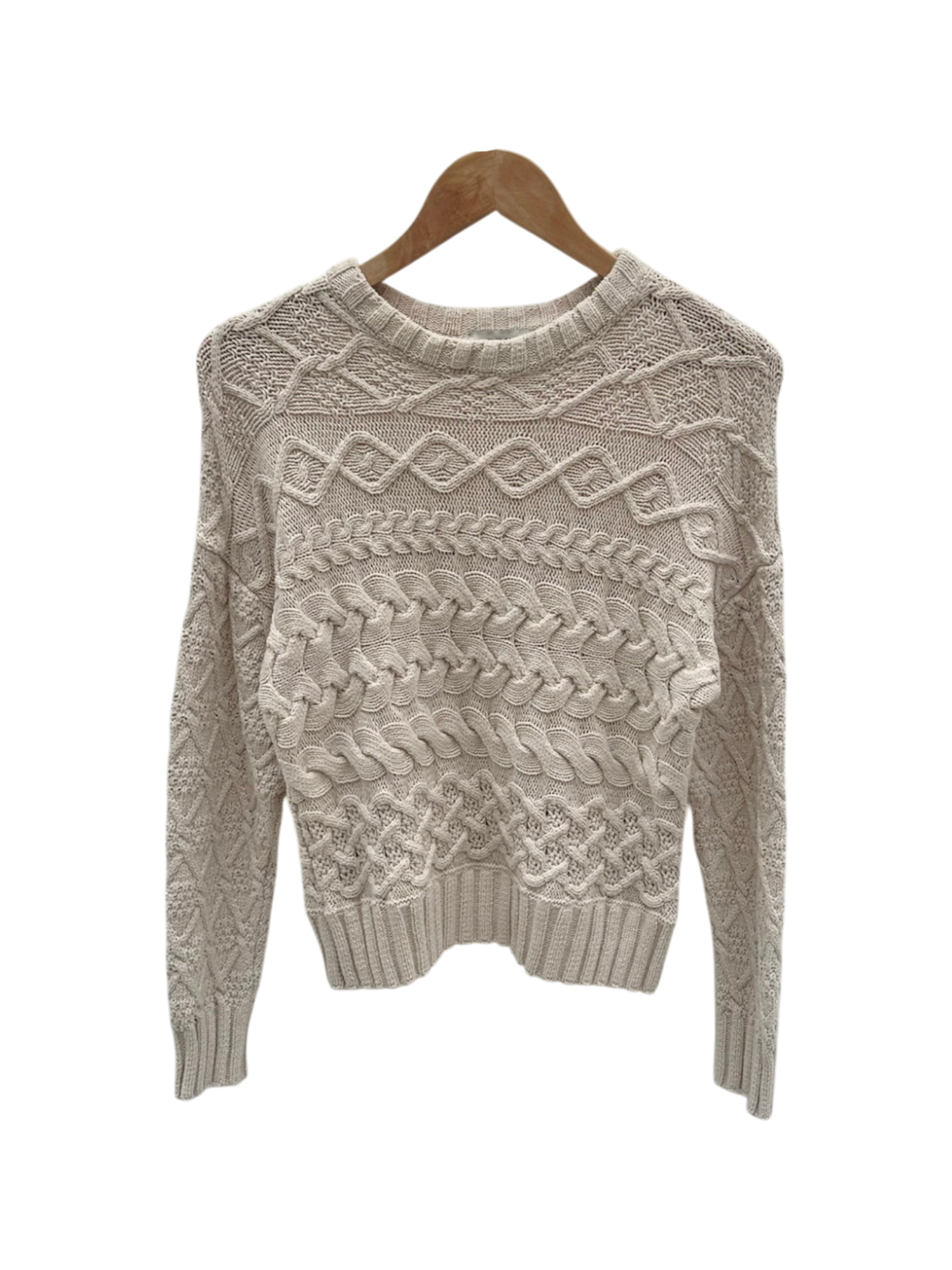 Vintage 90s Cottagecore Cozy Textured Sweater (S/M)