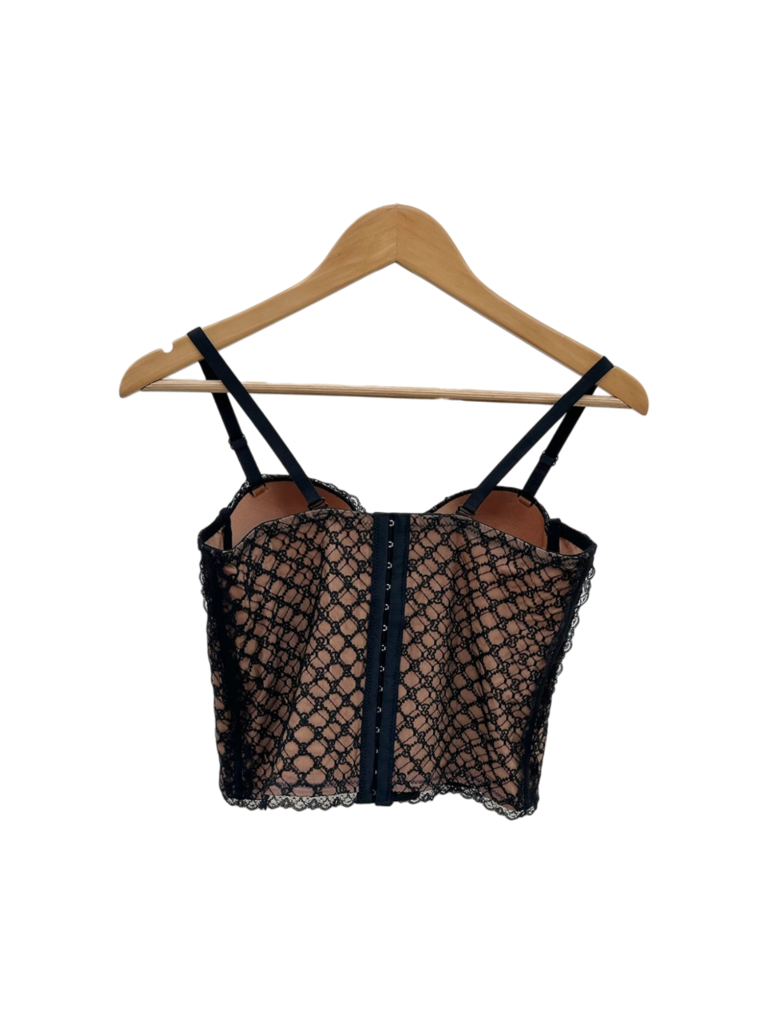 Vintage Retro Dainty Bustier Top (M)