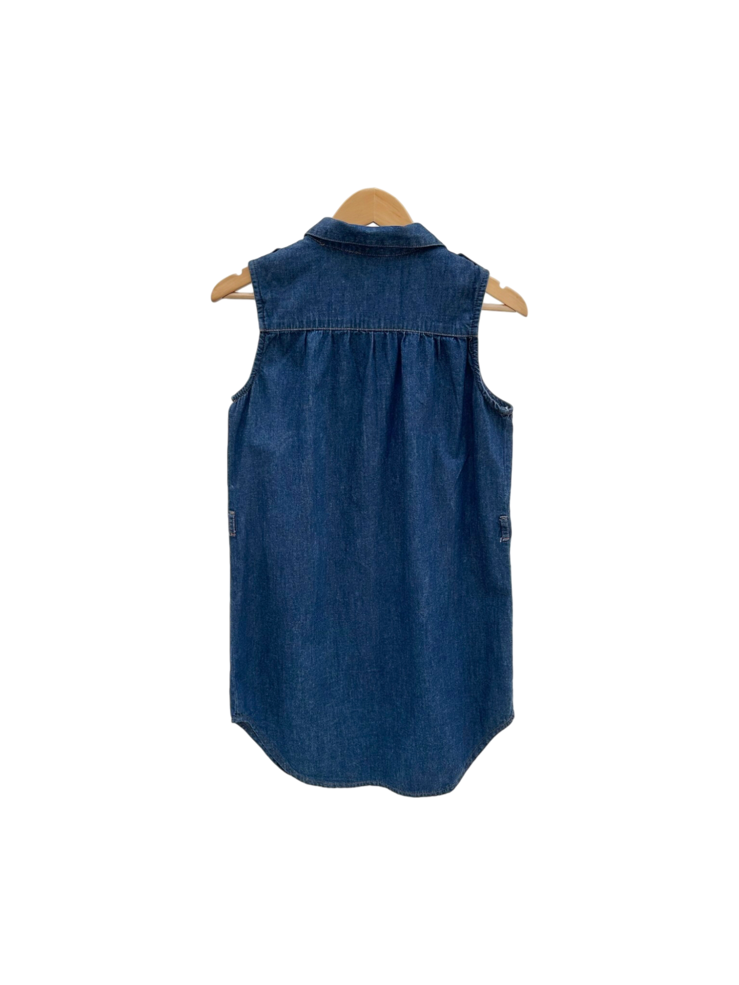 Vintage 90s Denim Mini Dress (M)