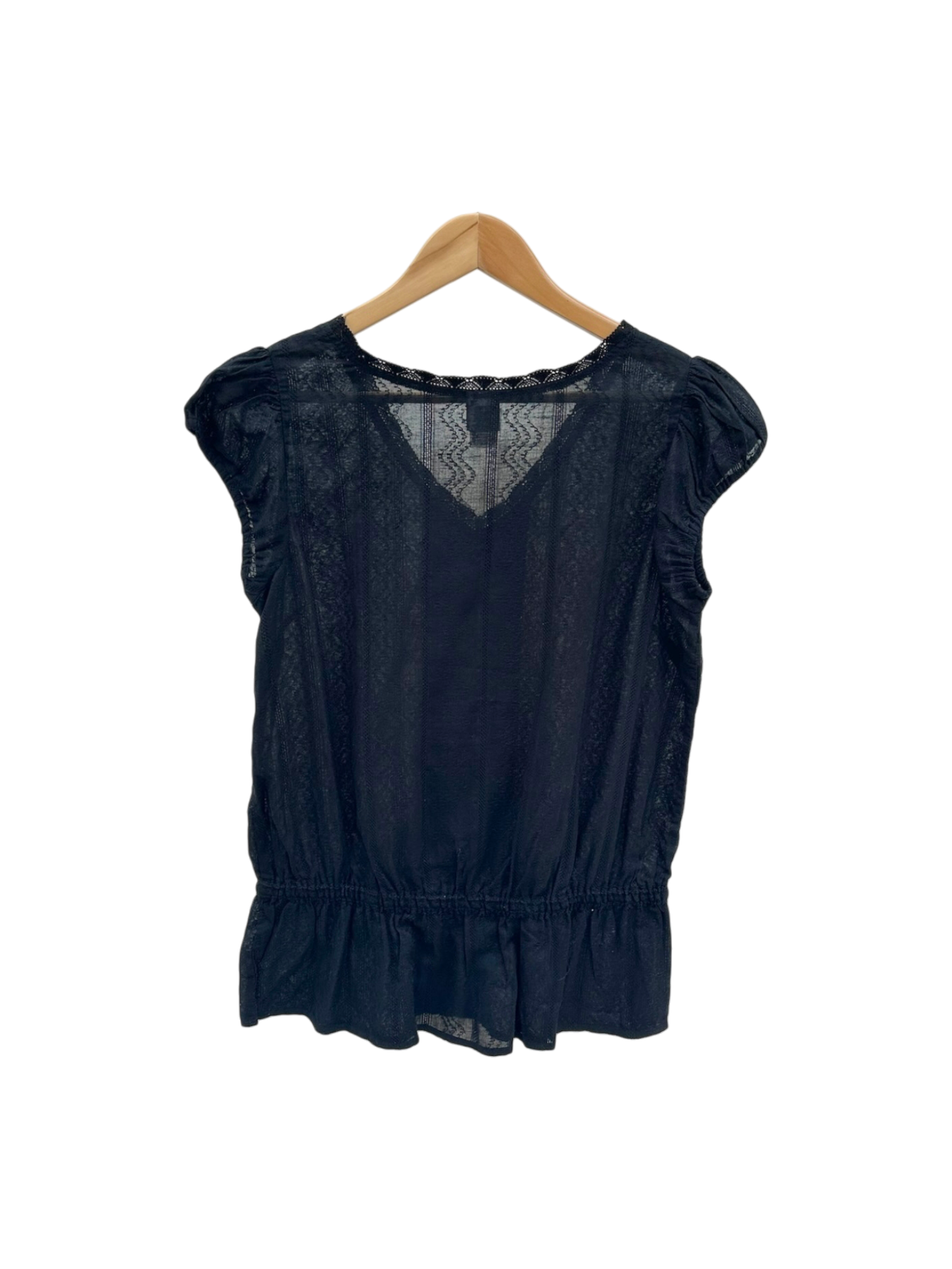 Vintage 90s Cotton Prairie Blouse (M)