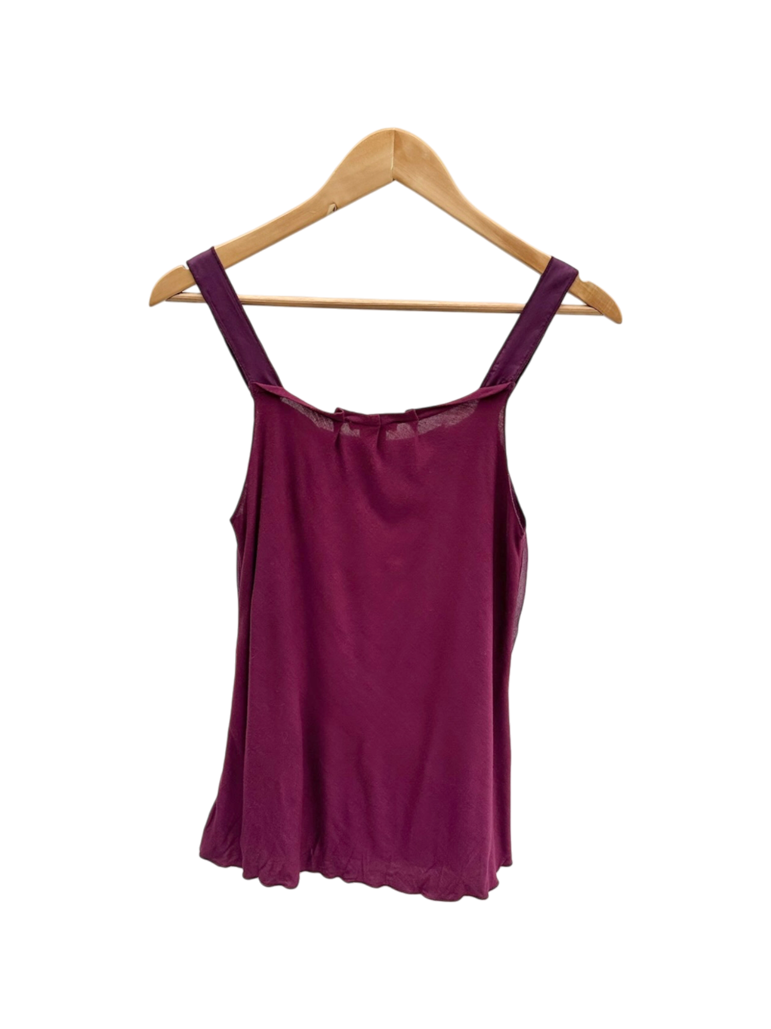 Vintage 90s Beaded Exposed Seam Cami (M)