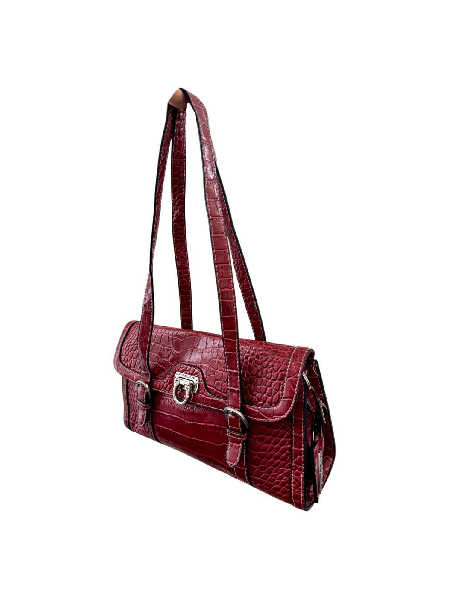 Vintage 90s Cherry Messenger Shoulder Purse