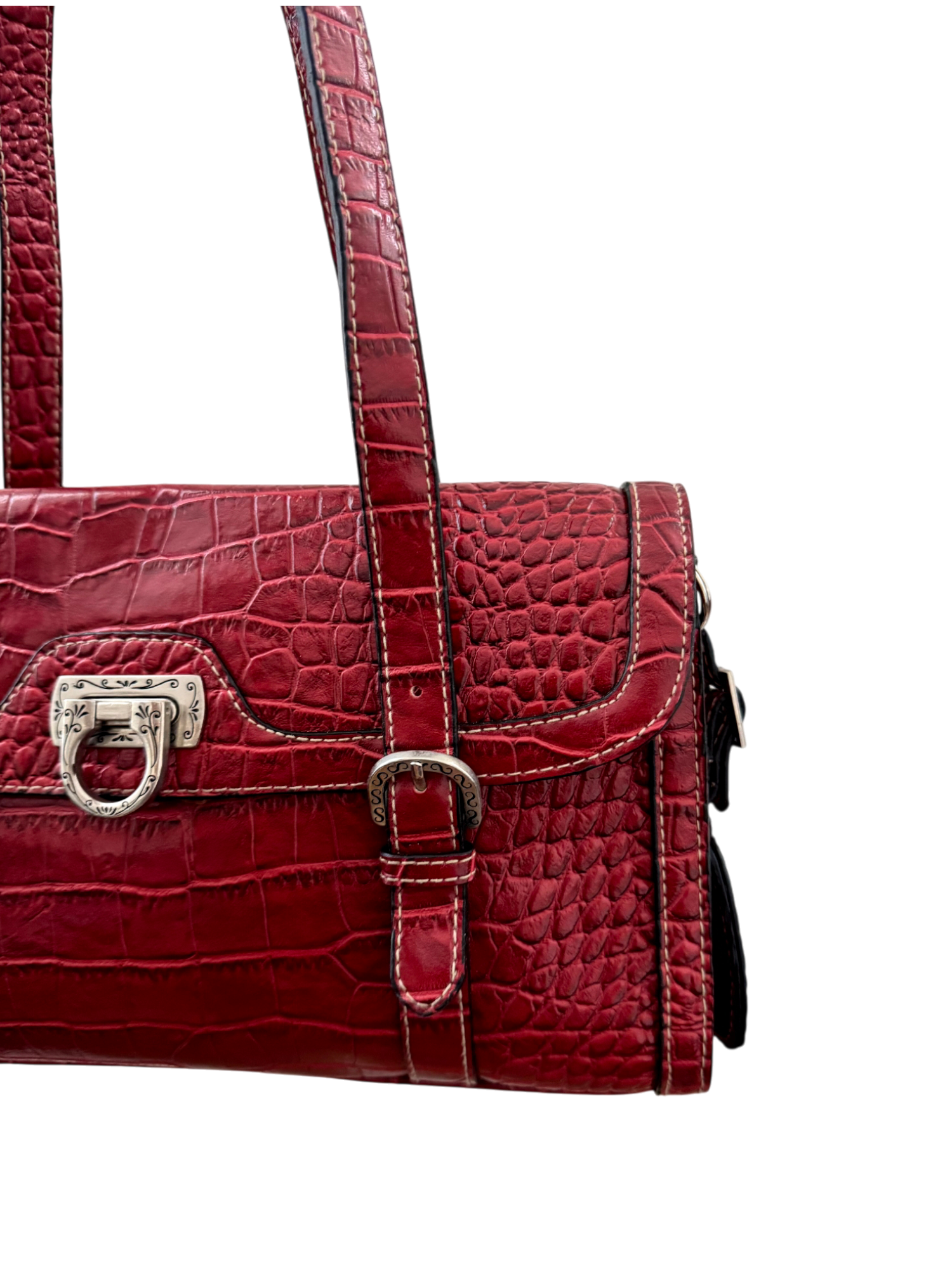 Vintage 90s Cherry Messenger Shoulder Purse