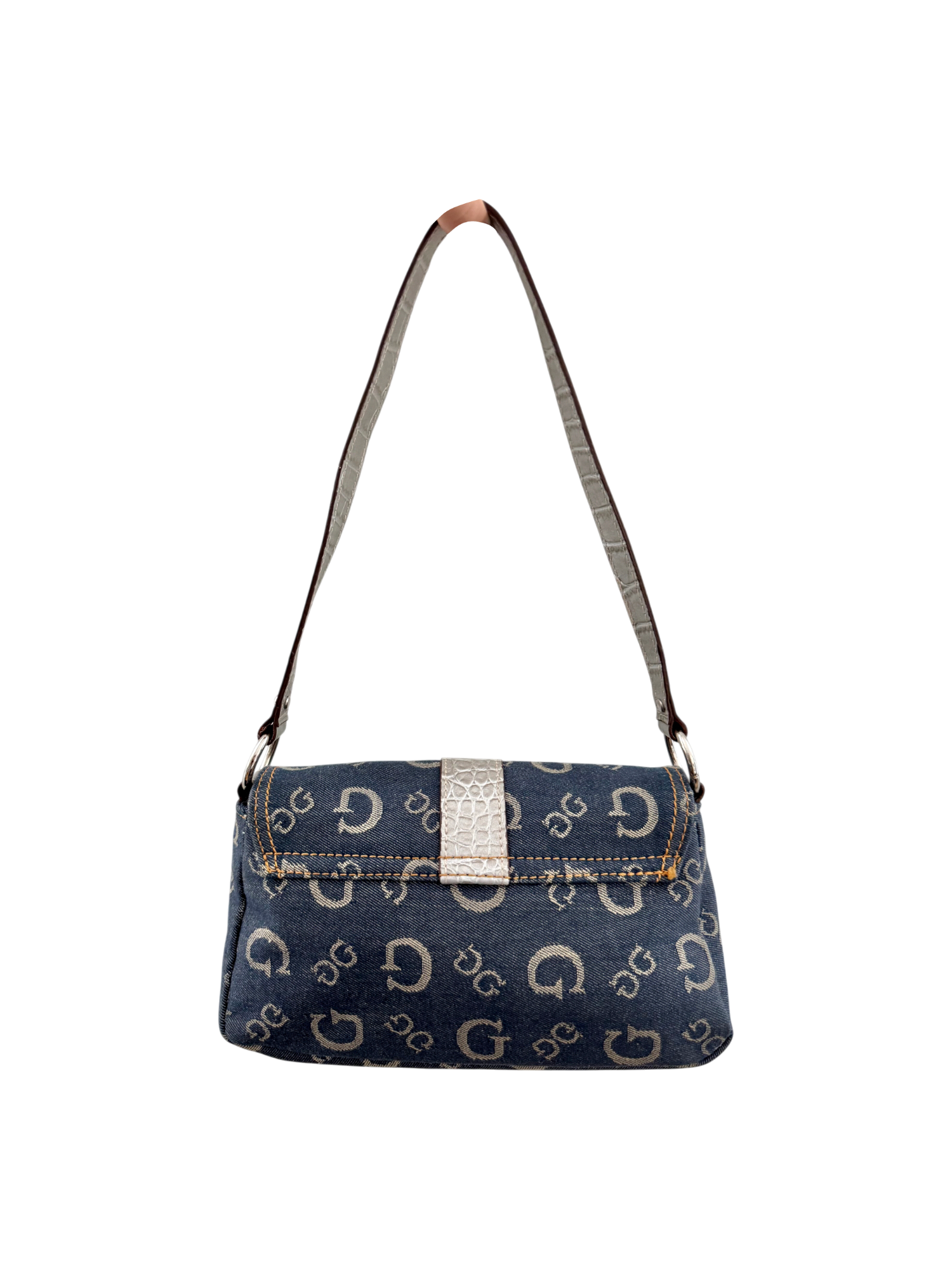 Vintage 90s GUESS Monogrammed Purse