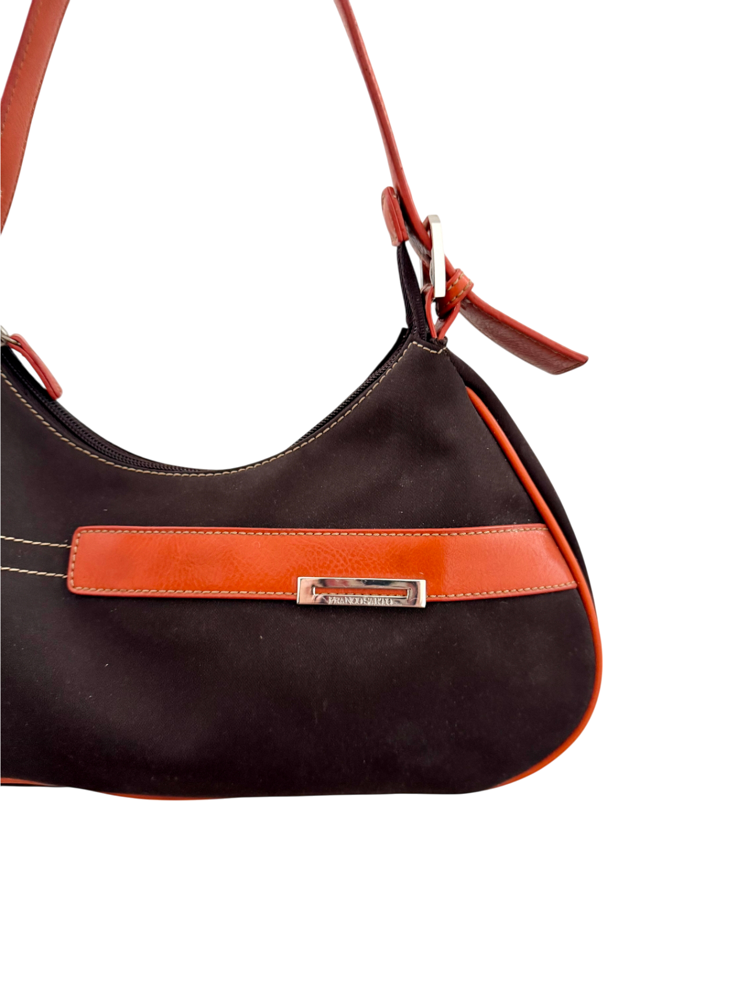 Vintage 90s Franco Sarto Tangerine Purse