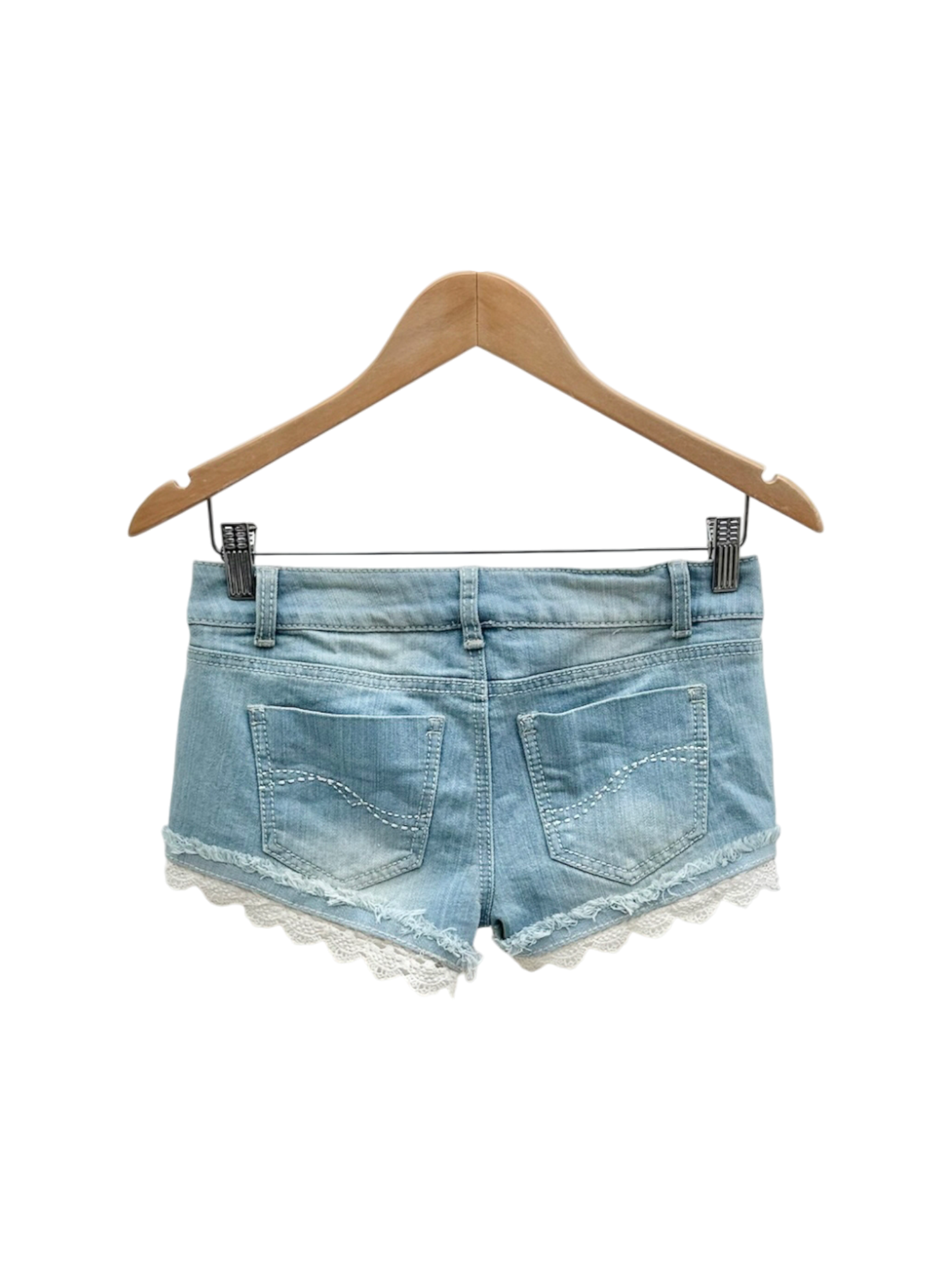 Vintage BONGO Lace Shorts (28")