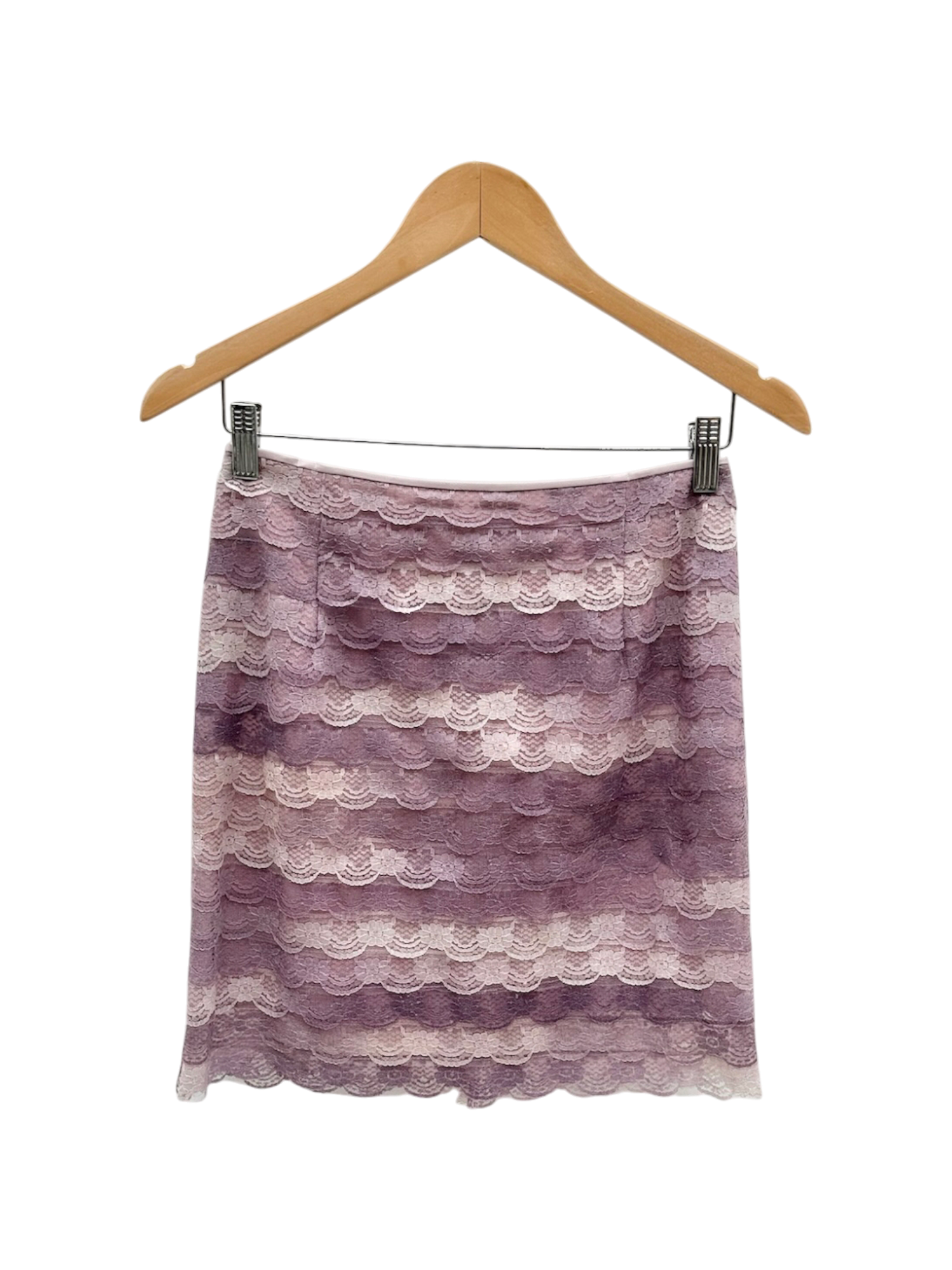 Vintage Dainty Layered Lace Skirt (S/M)