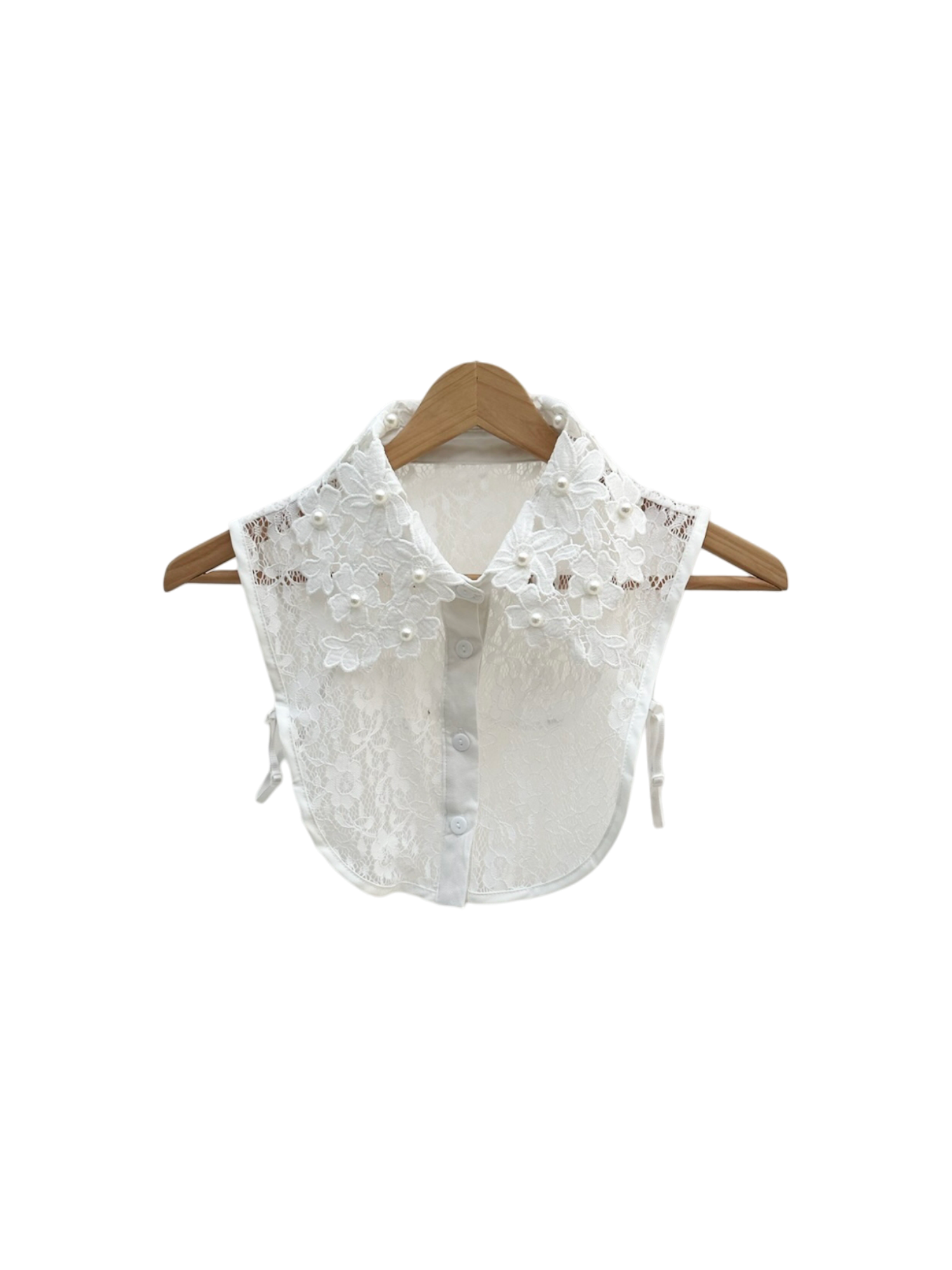 Vintage 80s Lace Collared Dickie (S)