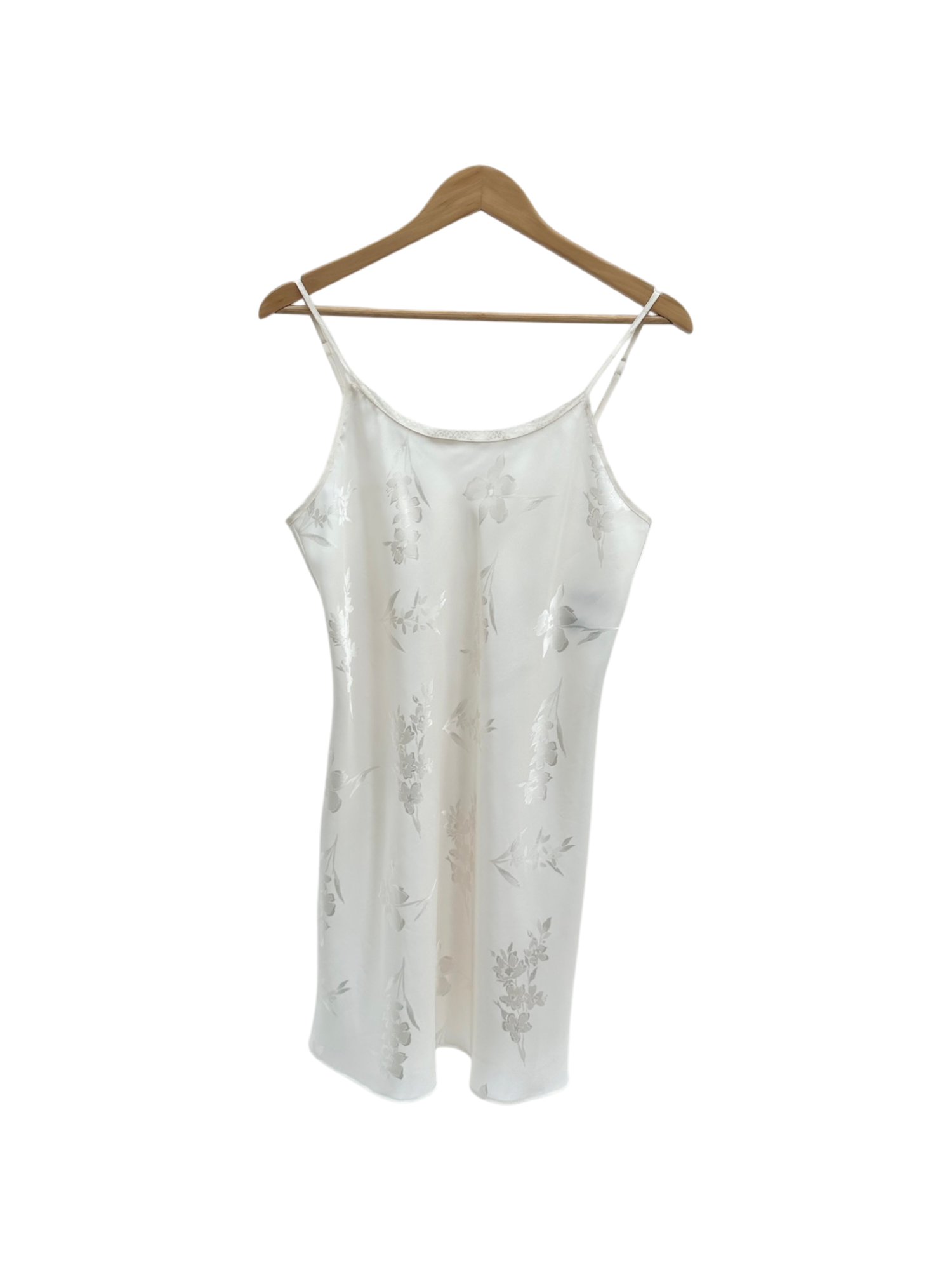 Vintage 90s Embossed Mini Slip (M)