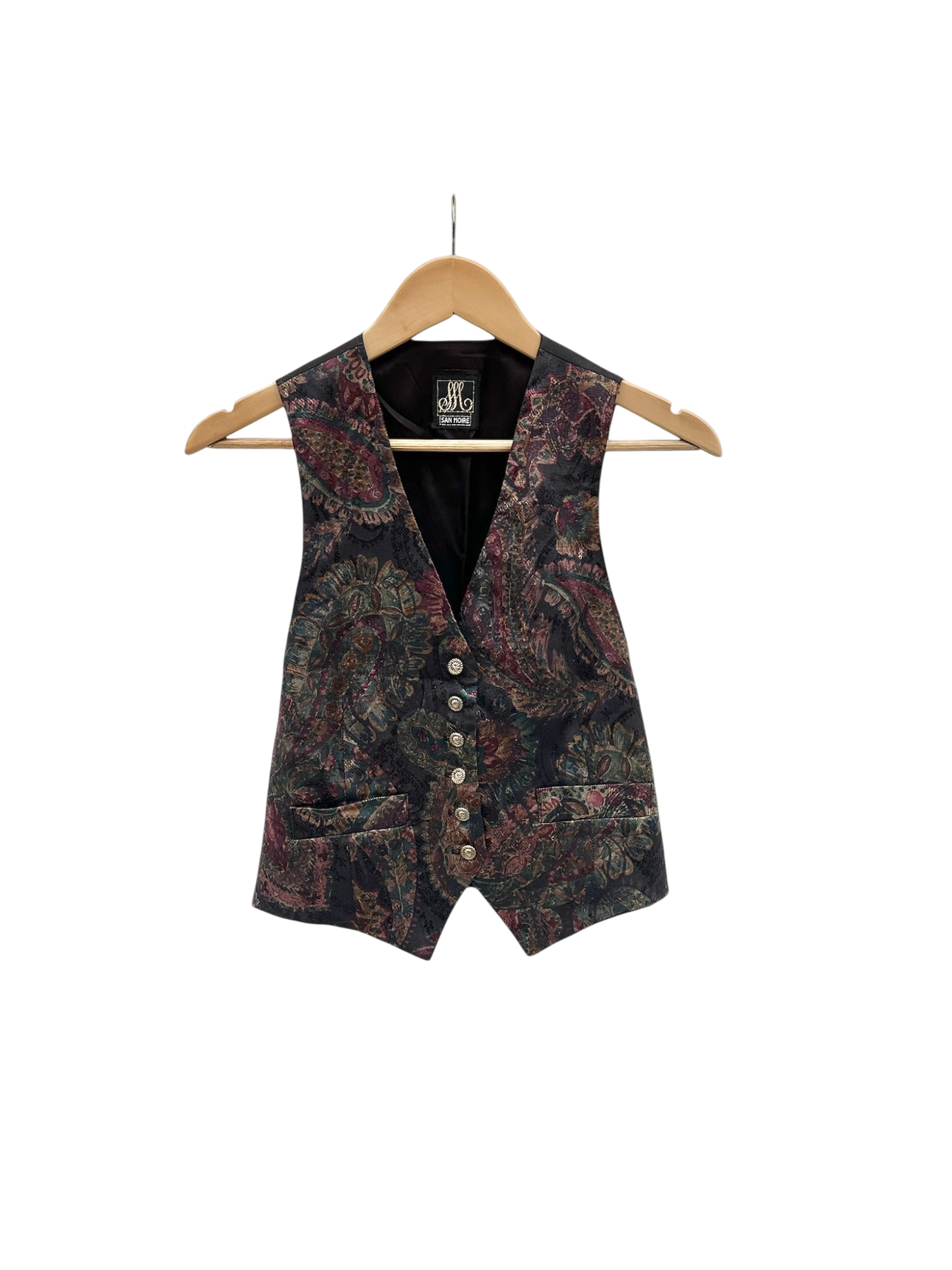 Vintage 80s Printed Vest(S)