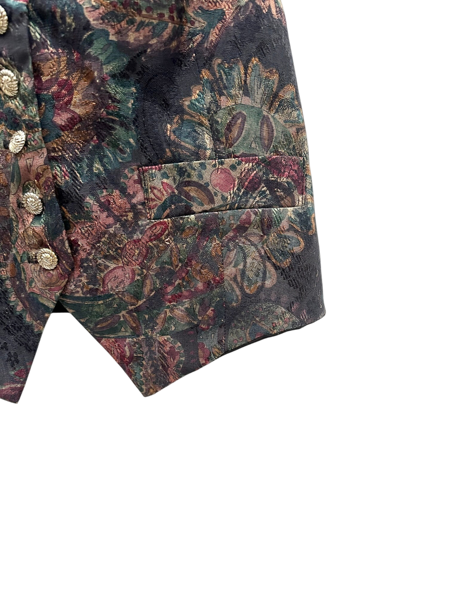 Vintage 80s Printed Vest(S)