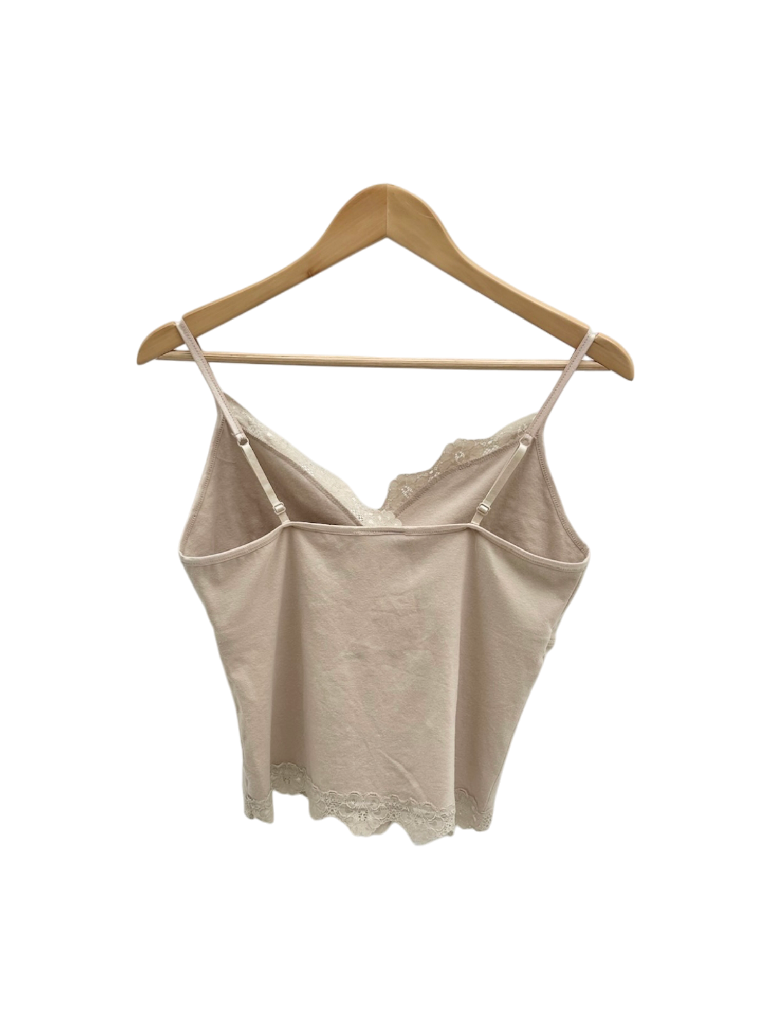 Vintage 90s Lace Taupe Cami (M)