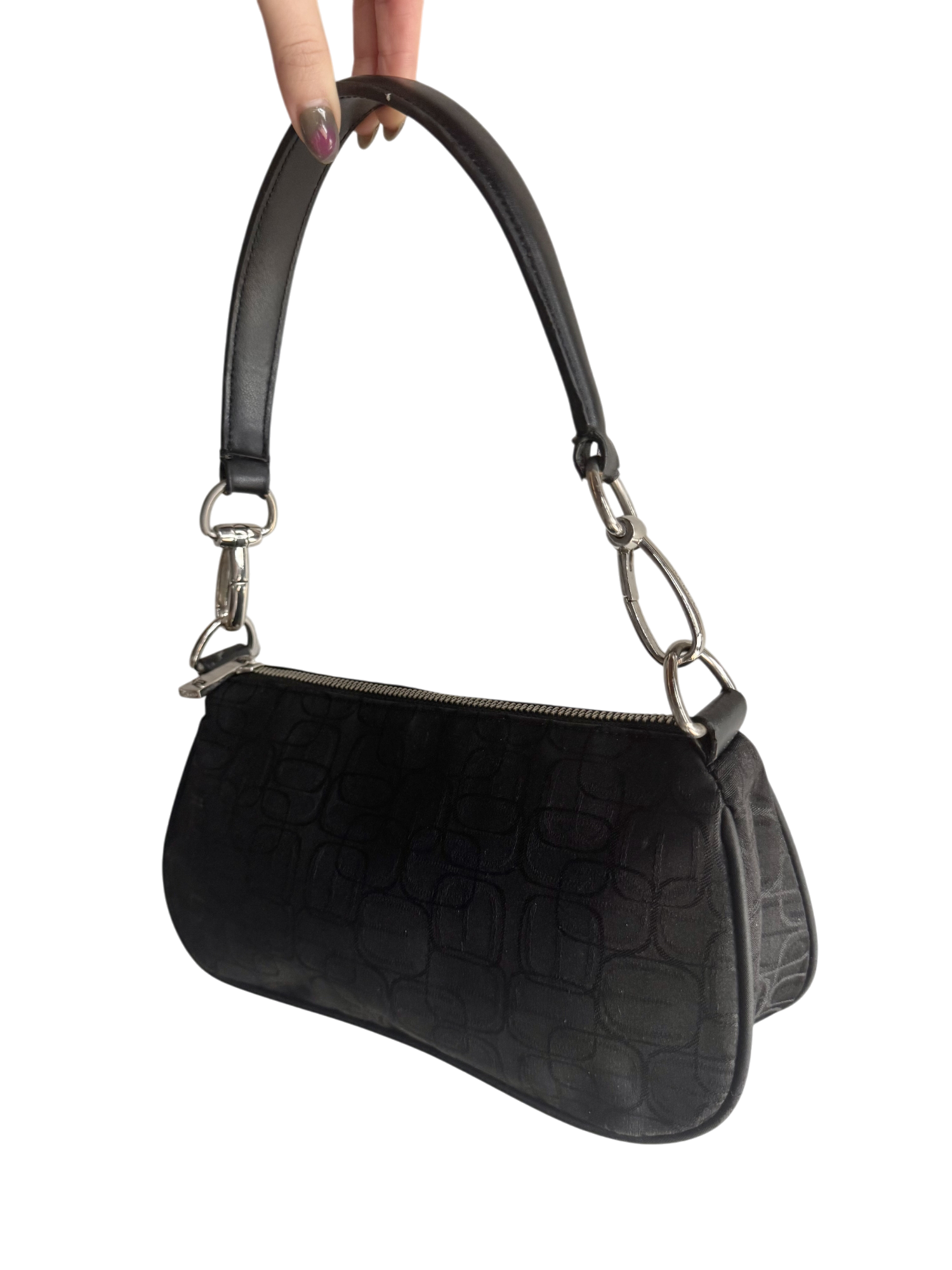 Retro Chain Geometric Shoulder Purse
