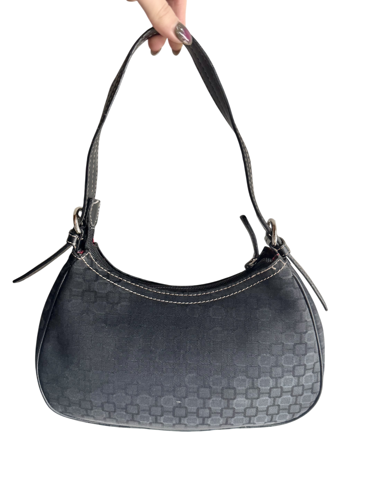 Vintage 90s Geometric Shoulder Purse