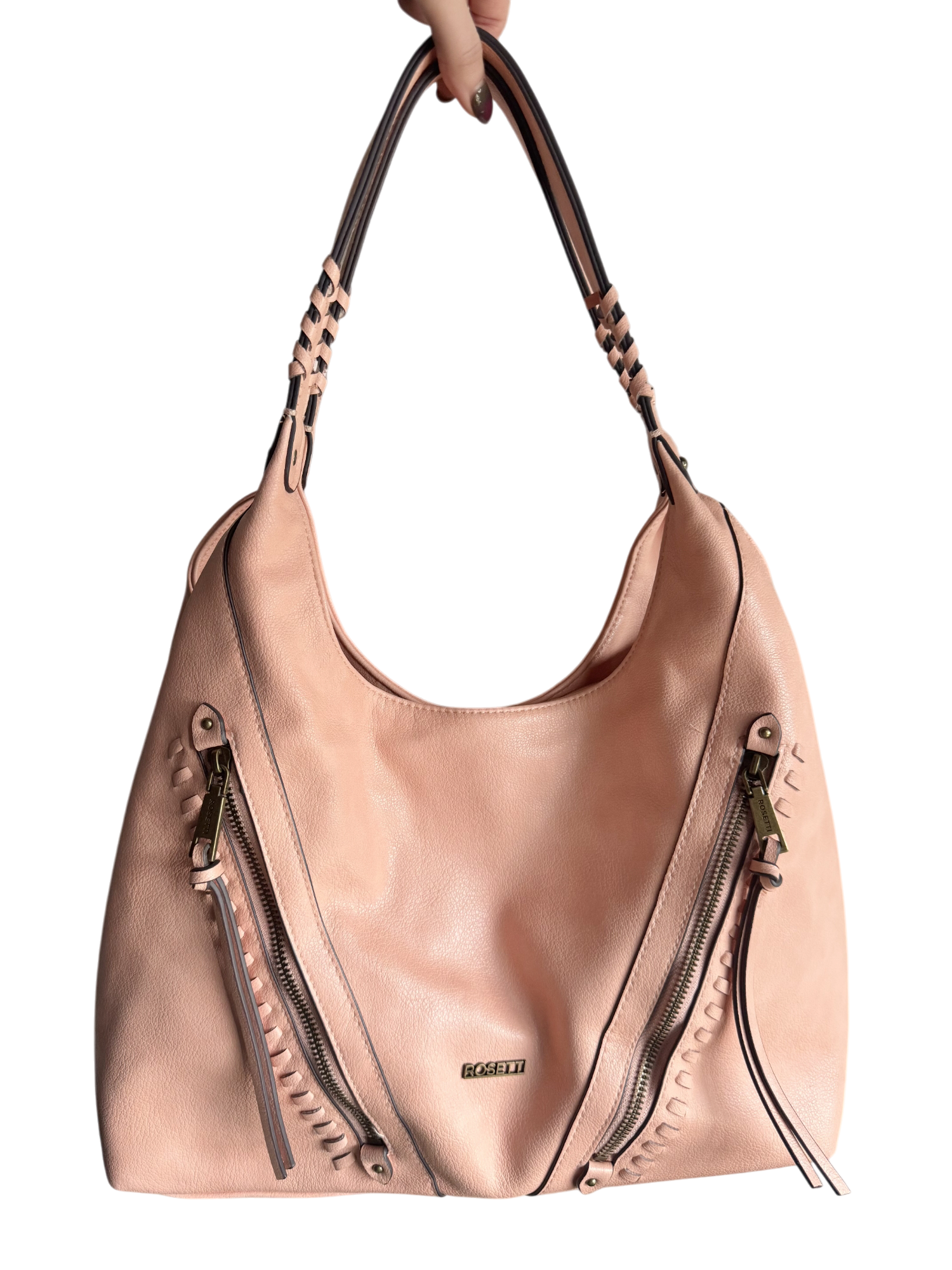 Vintage Y2K Beaded Peachy Purse