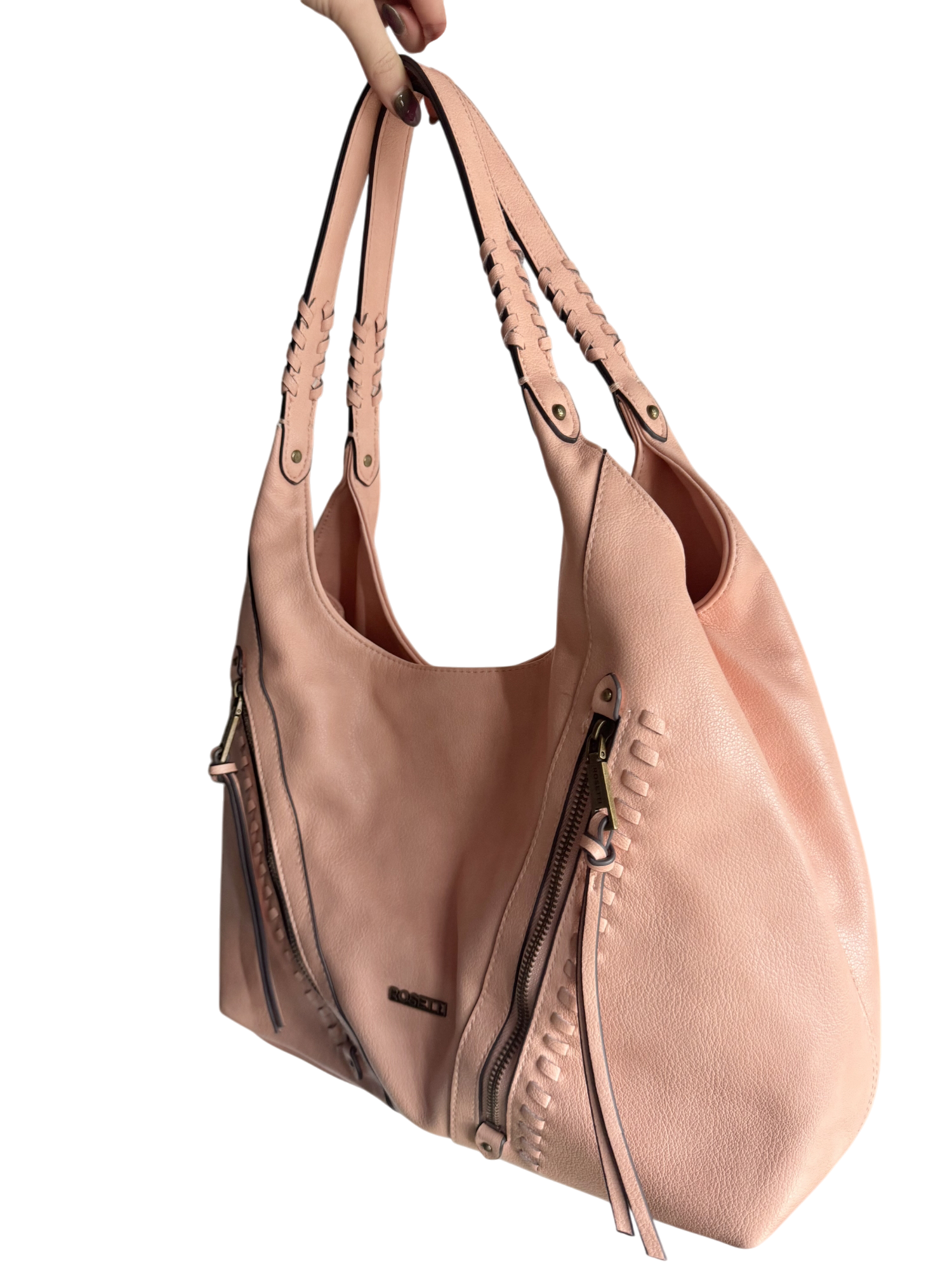Vintage Y2K Beaded Peachy Purse
