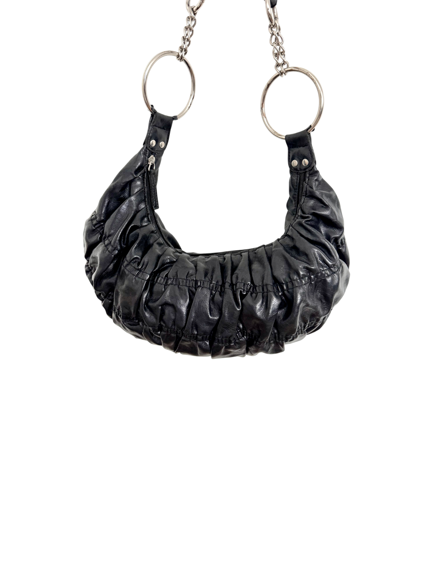 Vintage 90s Slouchy Keyring Purse