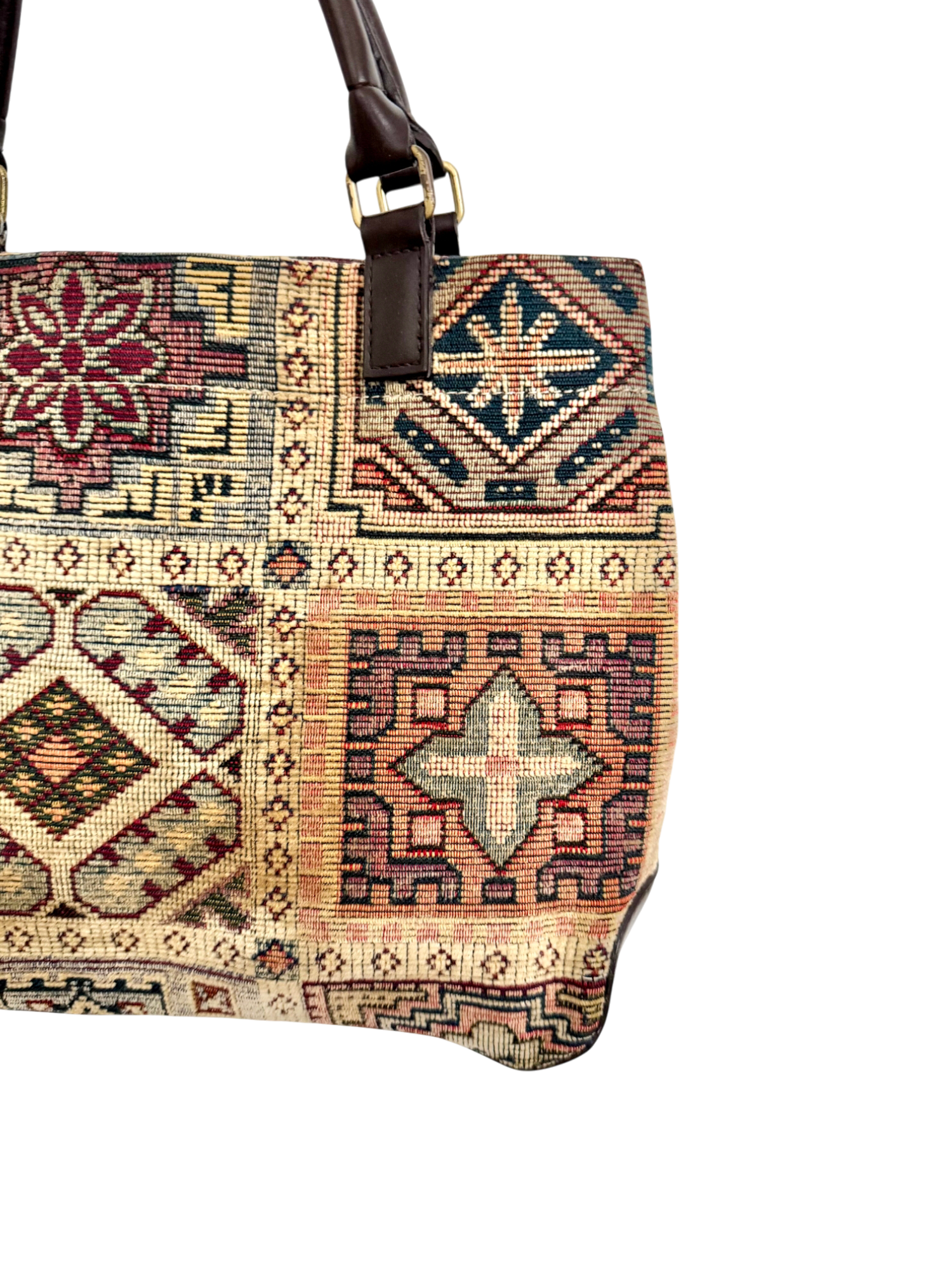 Vintage Patchwork Patterned Purse