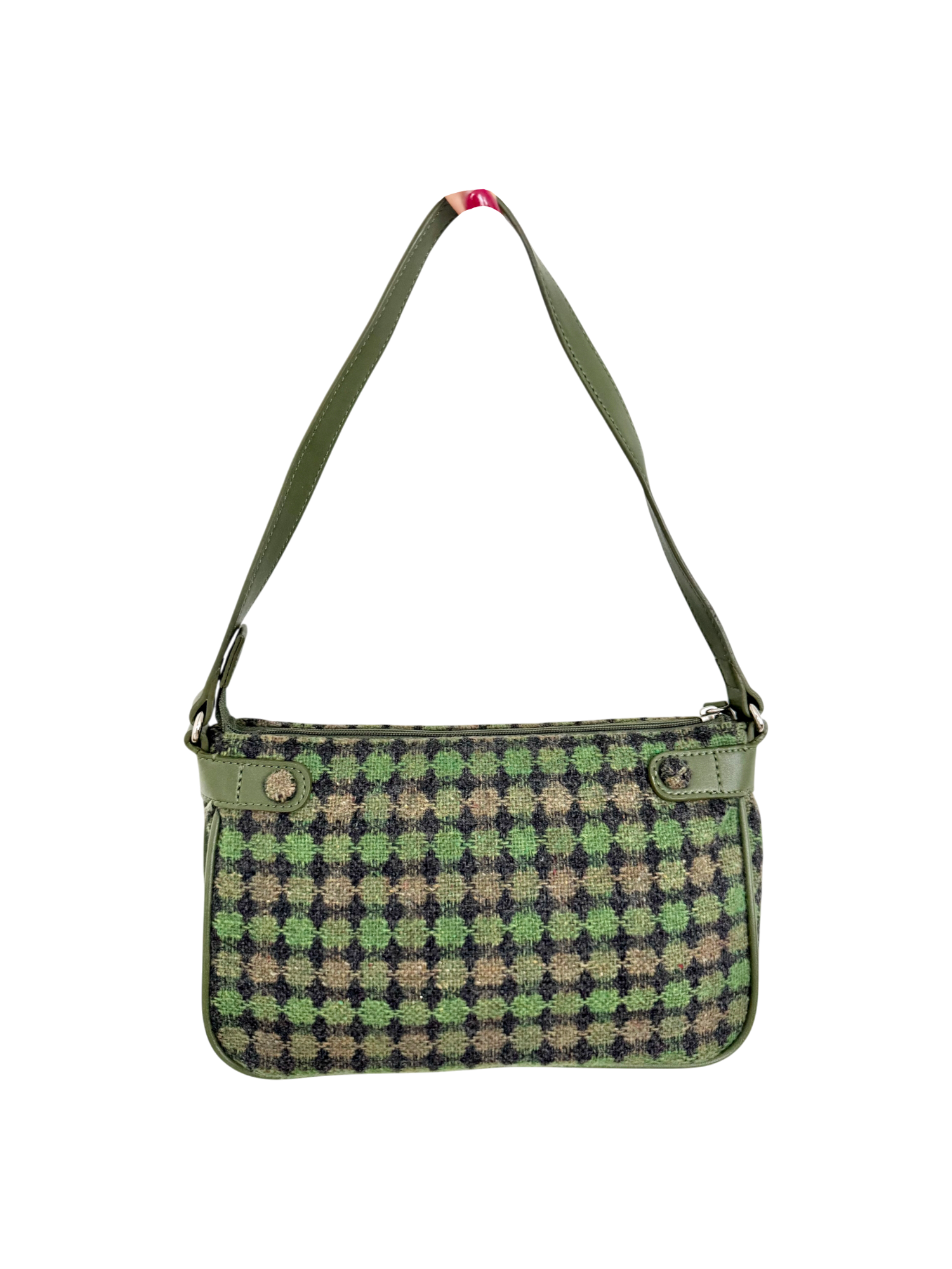 Vintage 90s Pebble Textured Shoulder Purse