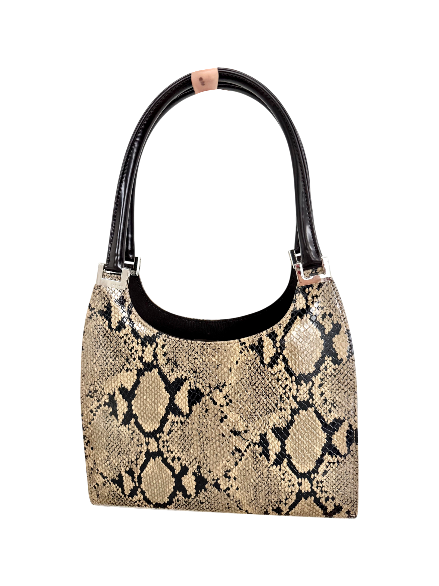 Vintage 90s Animal Patterned Structured Purse