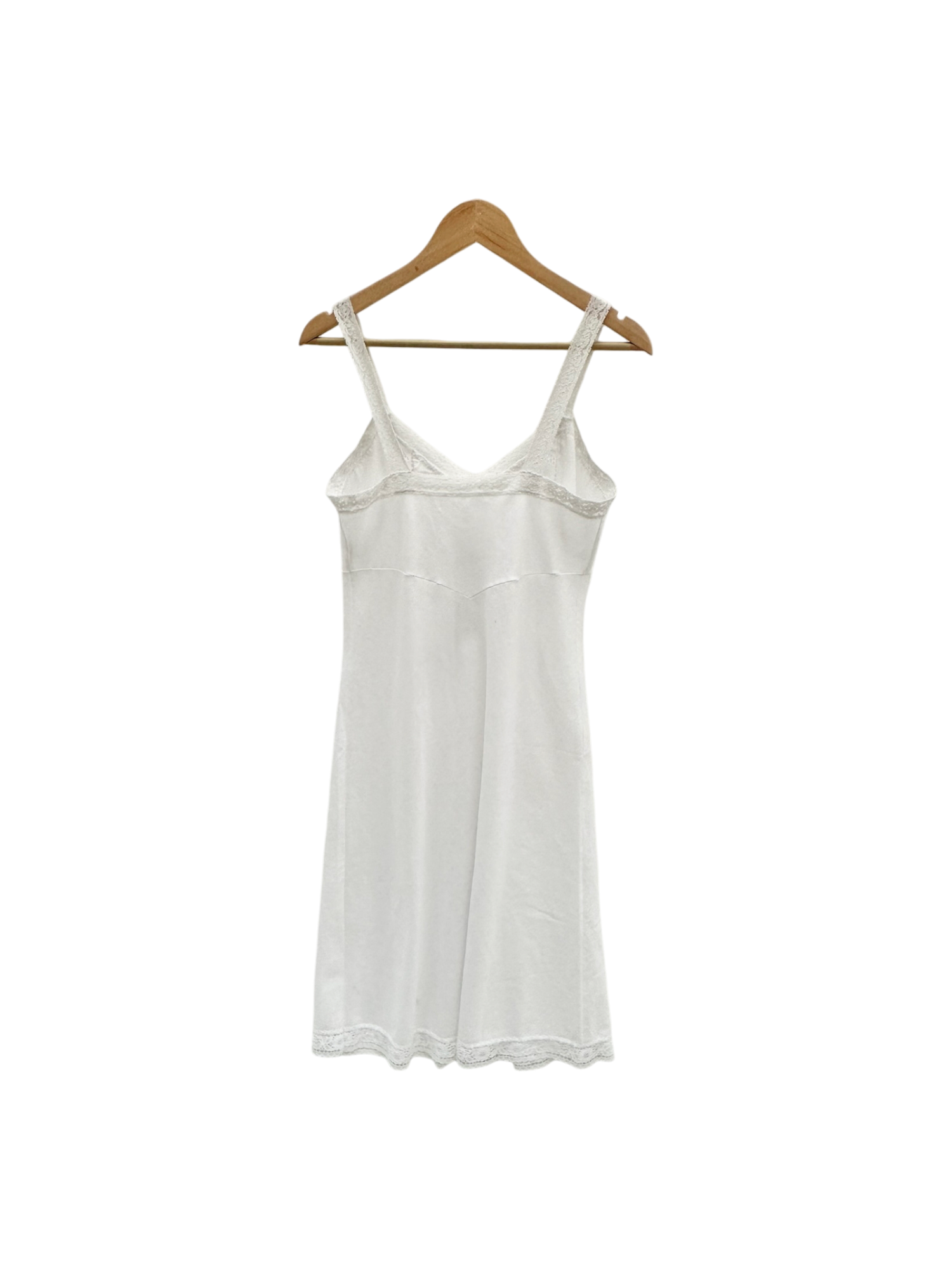 Vintage 90s Cotton Eyelet Prairie Midi Dress (S/M)