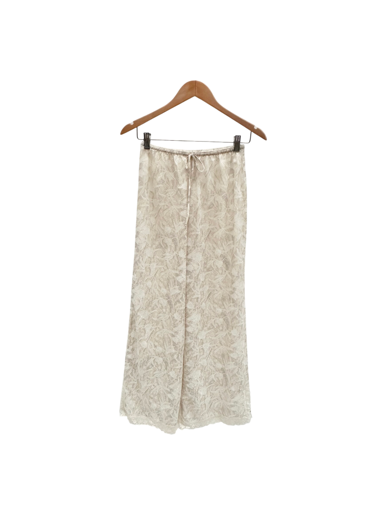 Vintage 90s Dainty Silk Twin Set (S)