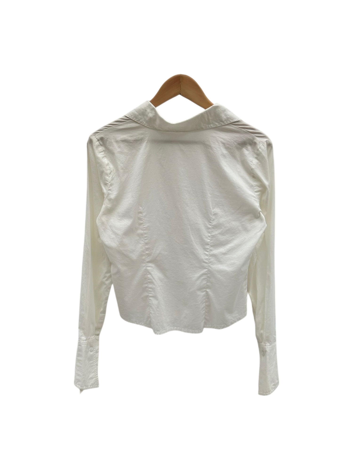 Vintage 90s Cotton Fitted Button Up (M)
