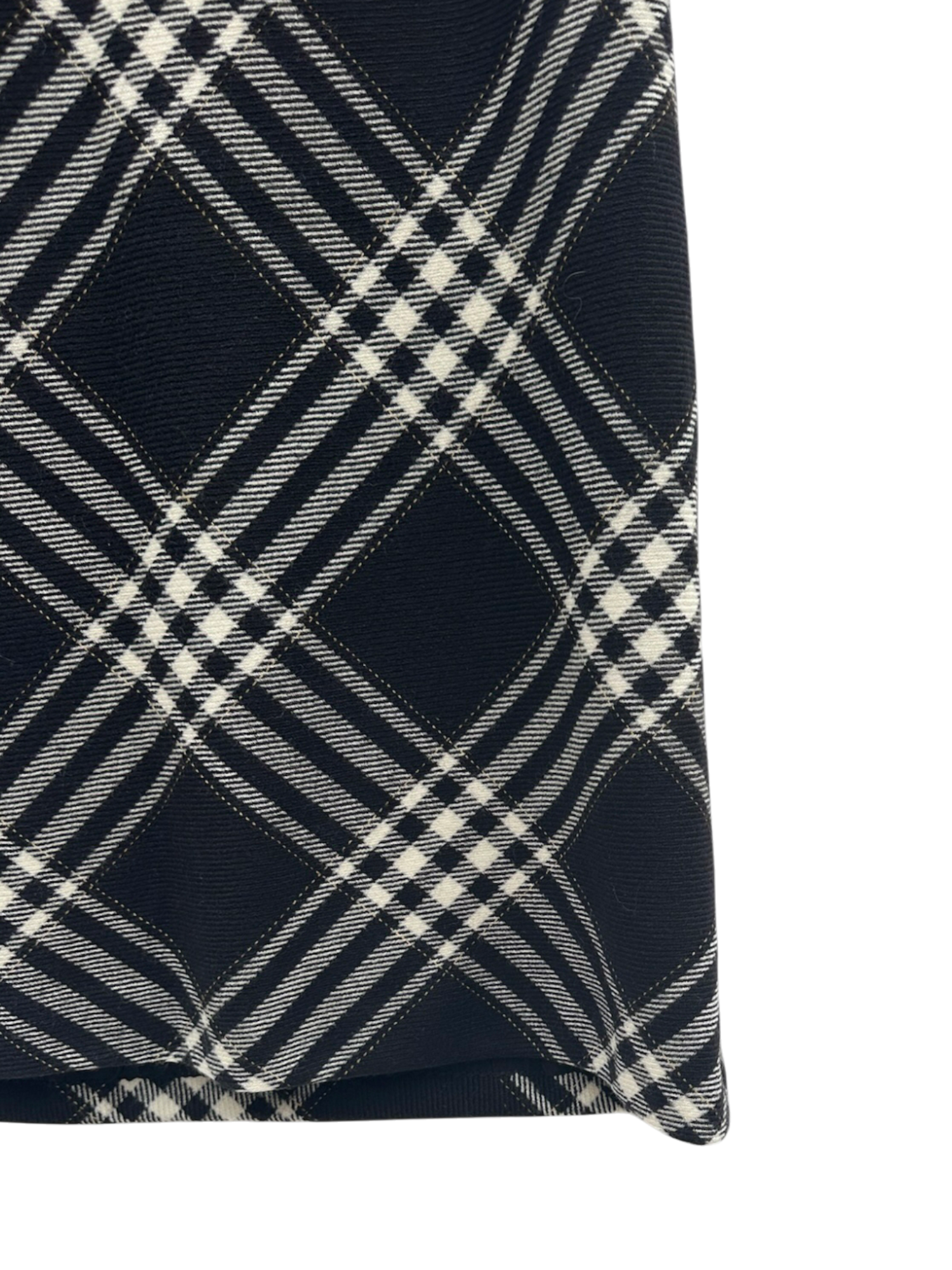 Vintage 90s Plaid Midi Skirt (S)