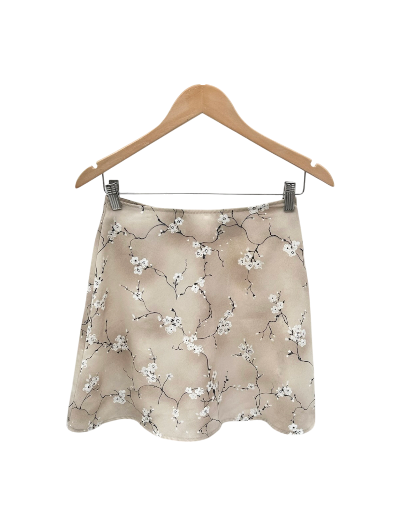 Vintage 90s Dainty Blossom Mini Skirt (S)