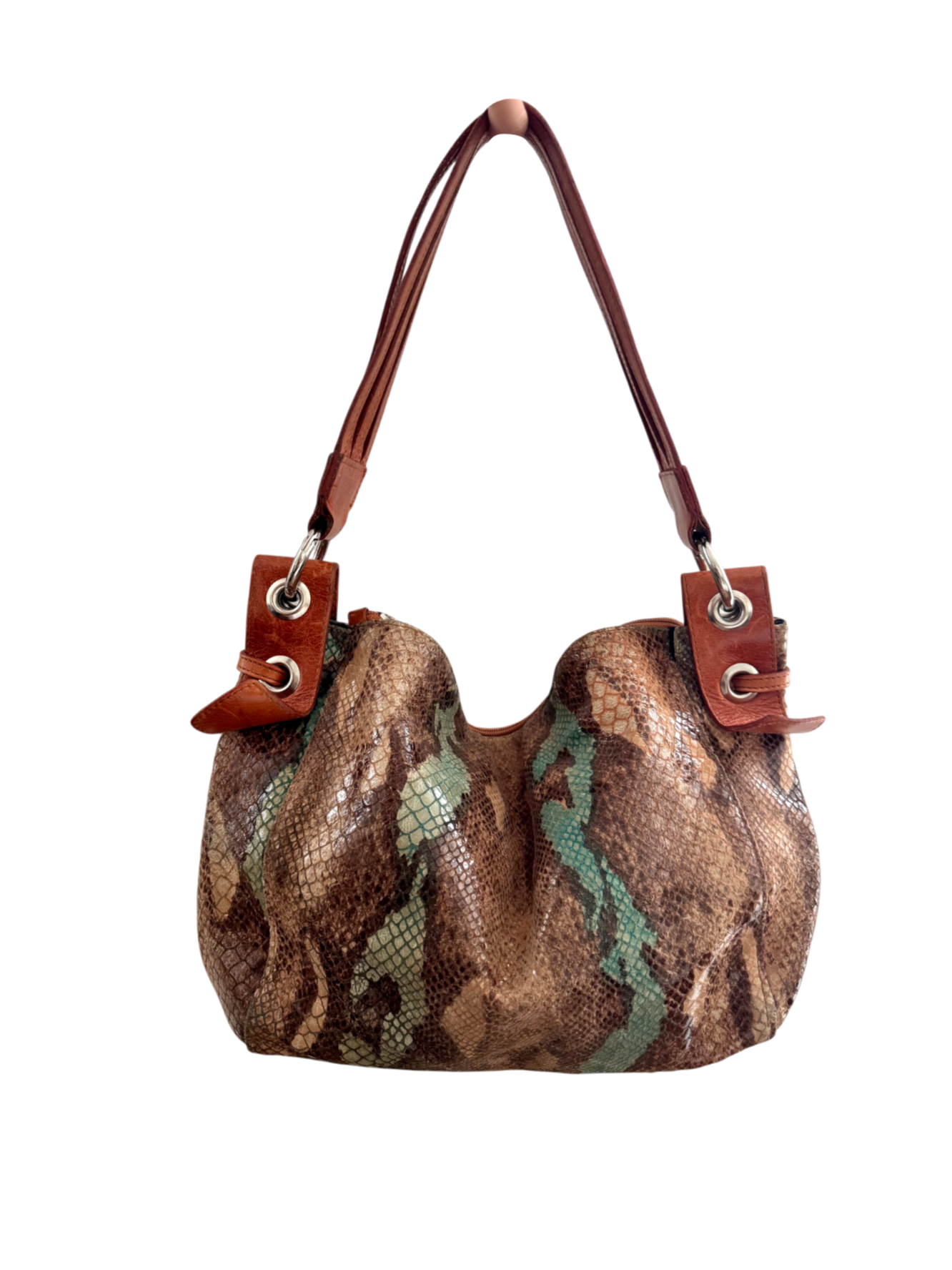 Vintage 90s Retro Patterned Tote