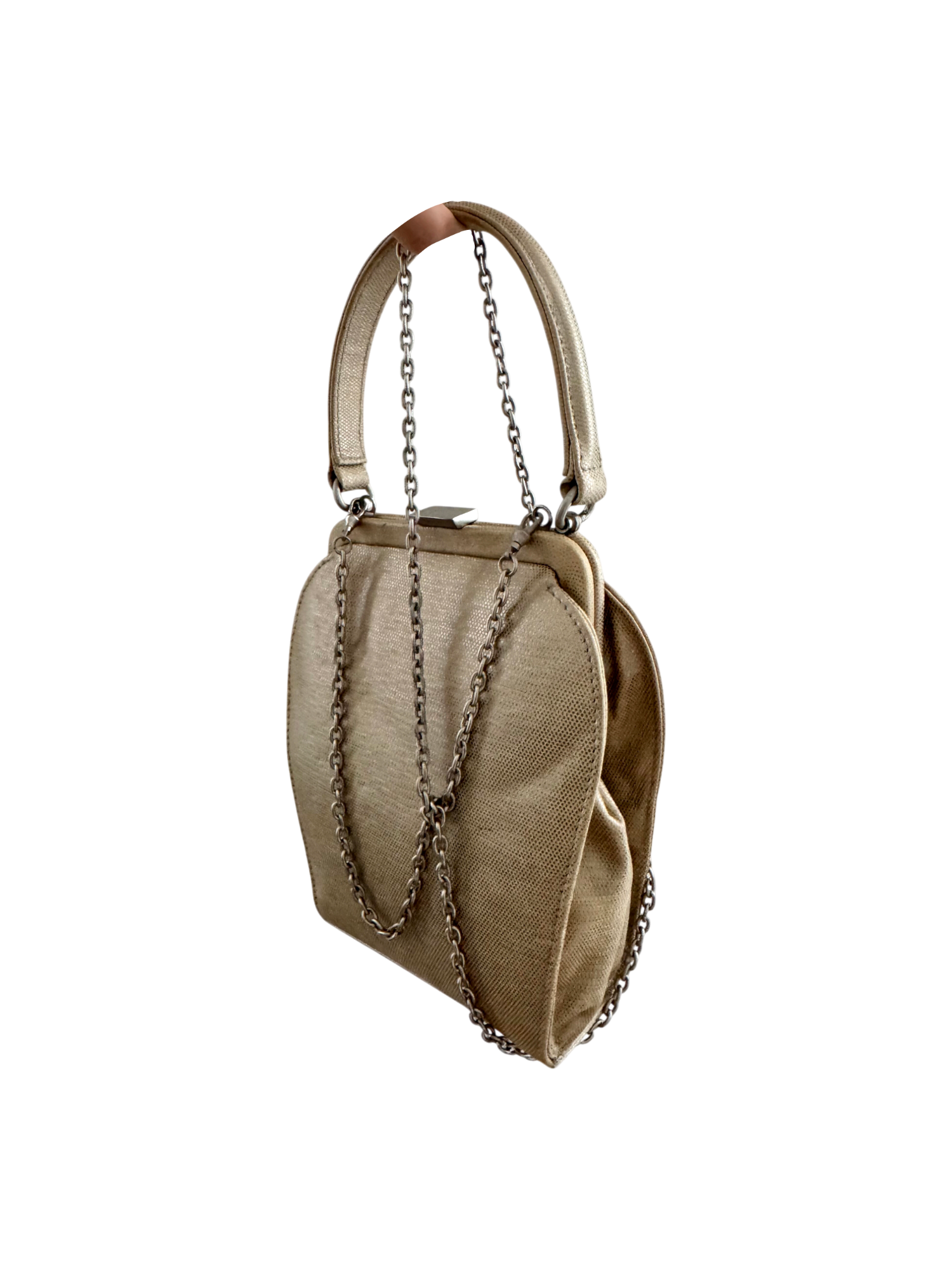 Vintage 80s Tan Retro Purse