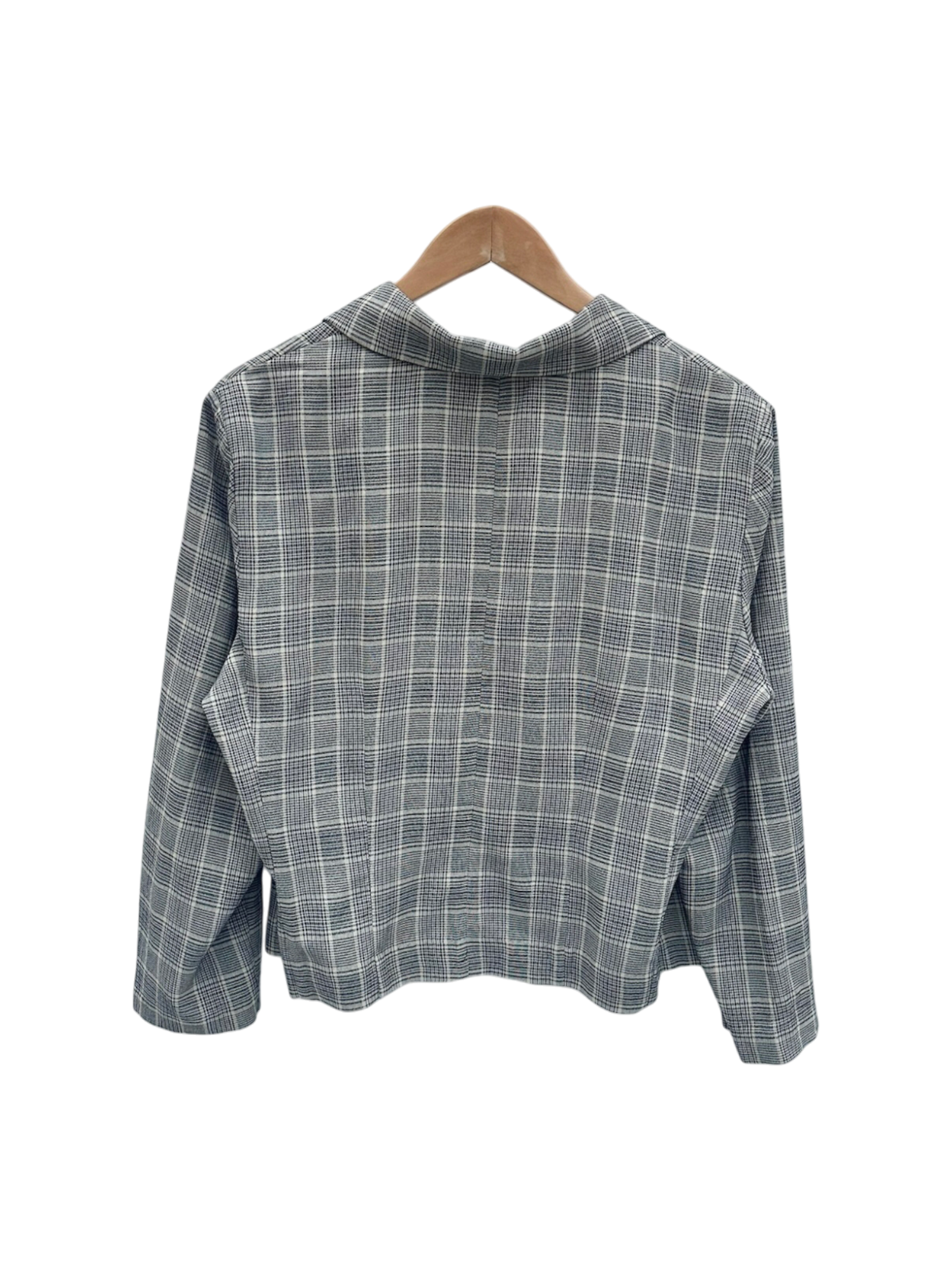 Vintage 90s Light Plaid Blazer (L)