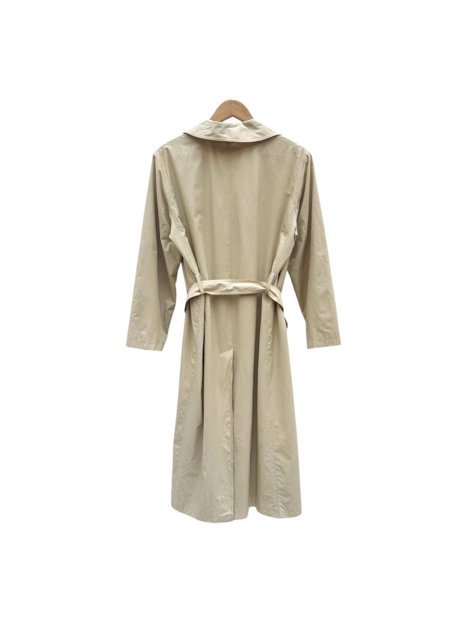 Vintage 90s Classic Double Breasted Trench Coat (M)