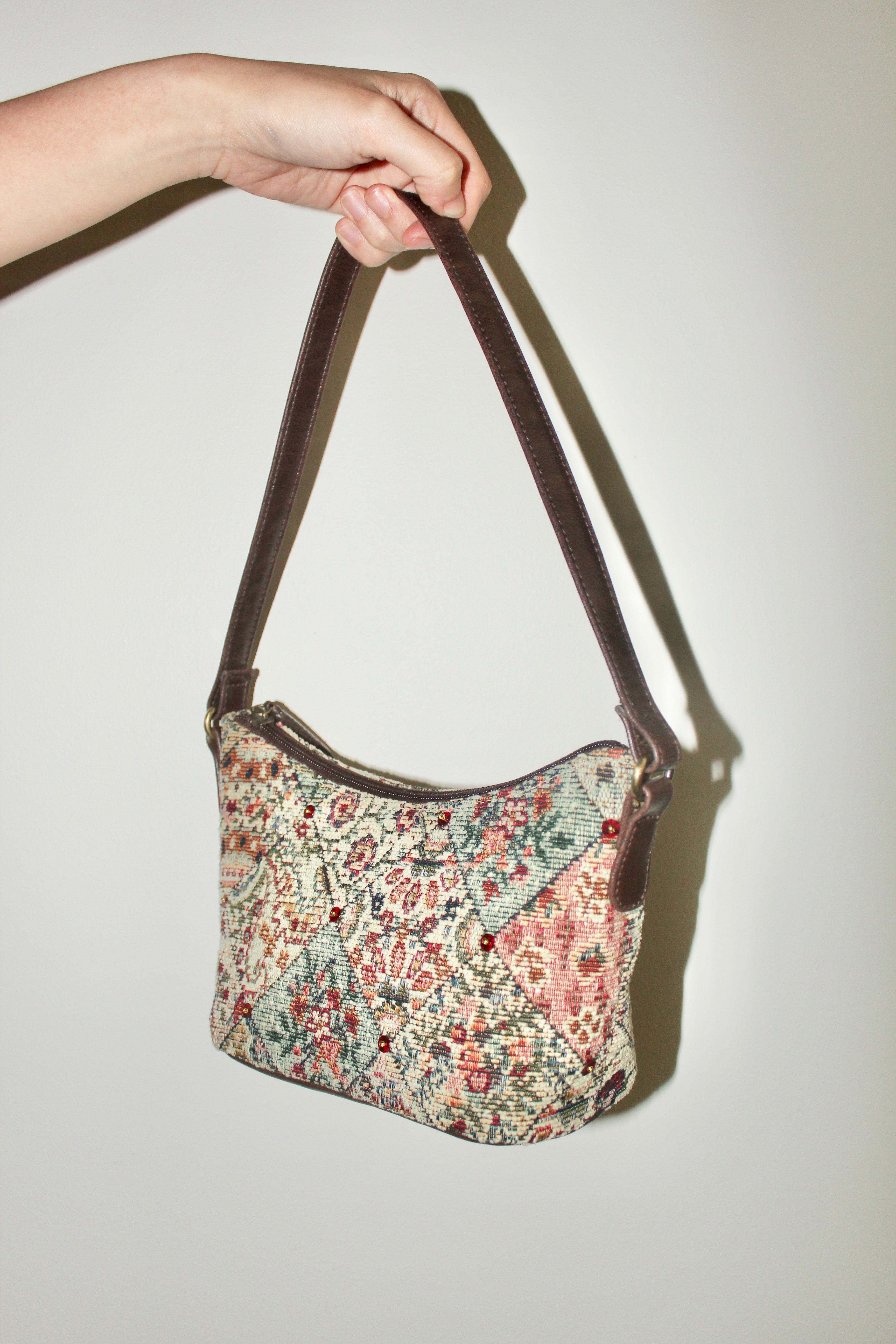 Vintage 90s Ornate Beaded Purse
