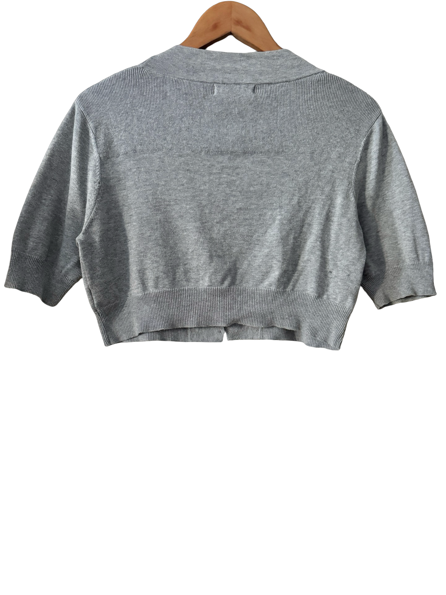 Vintage Y2K Soft Focus Cropped Knit (L)