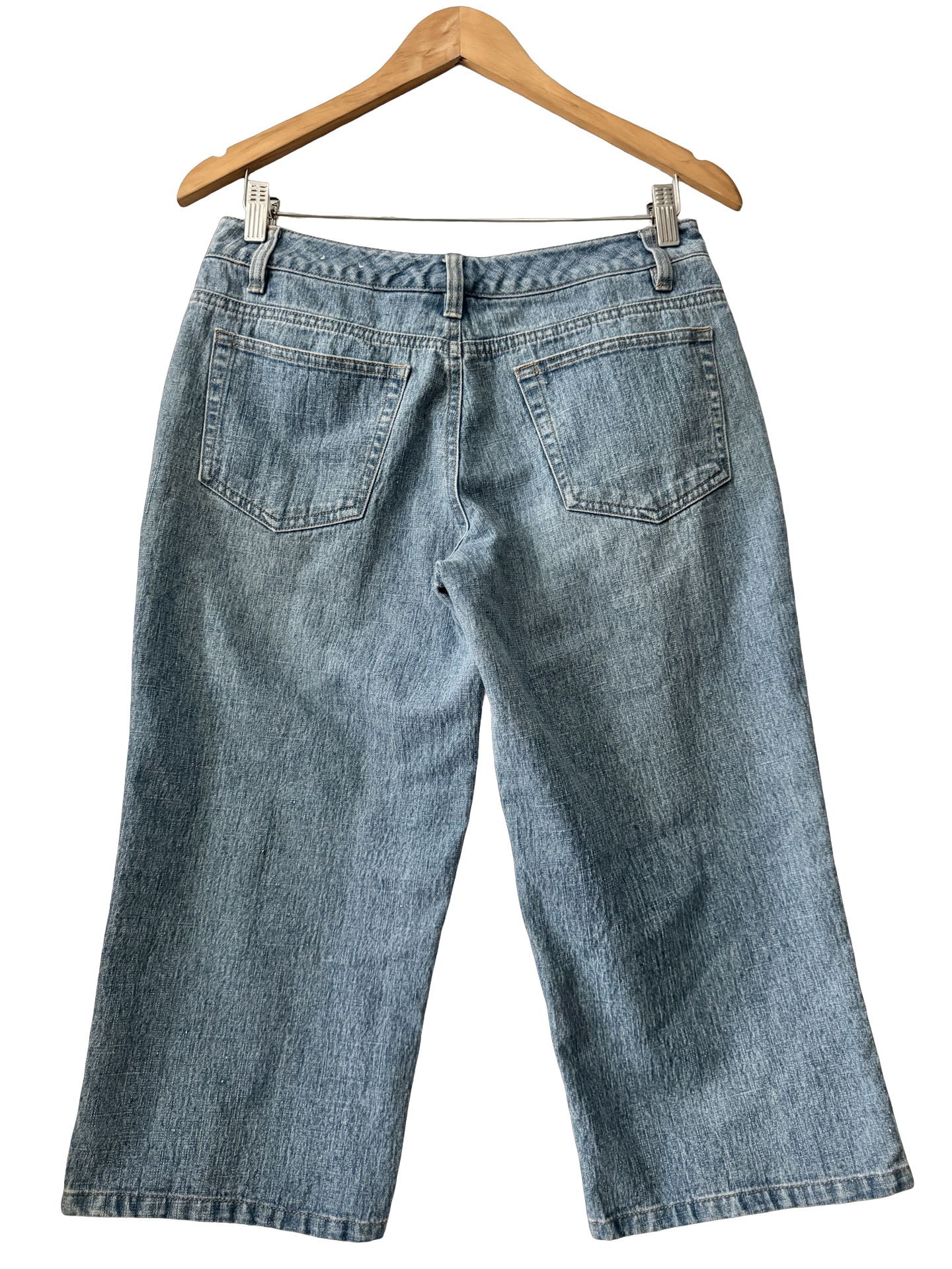 Vintage Y2K Easy Days Denim Culottes (S/M)