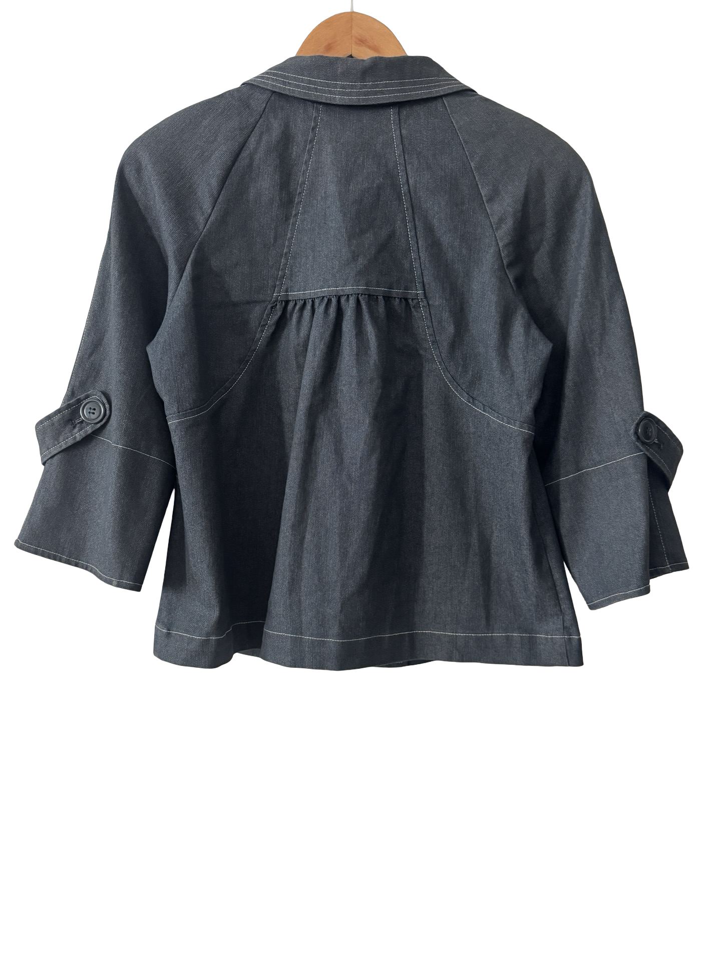 Vintage Y2K Left Bank Contrast Stitch Jacket (M)