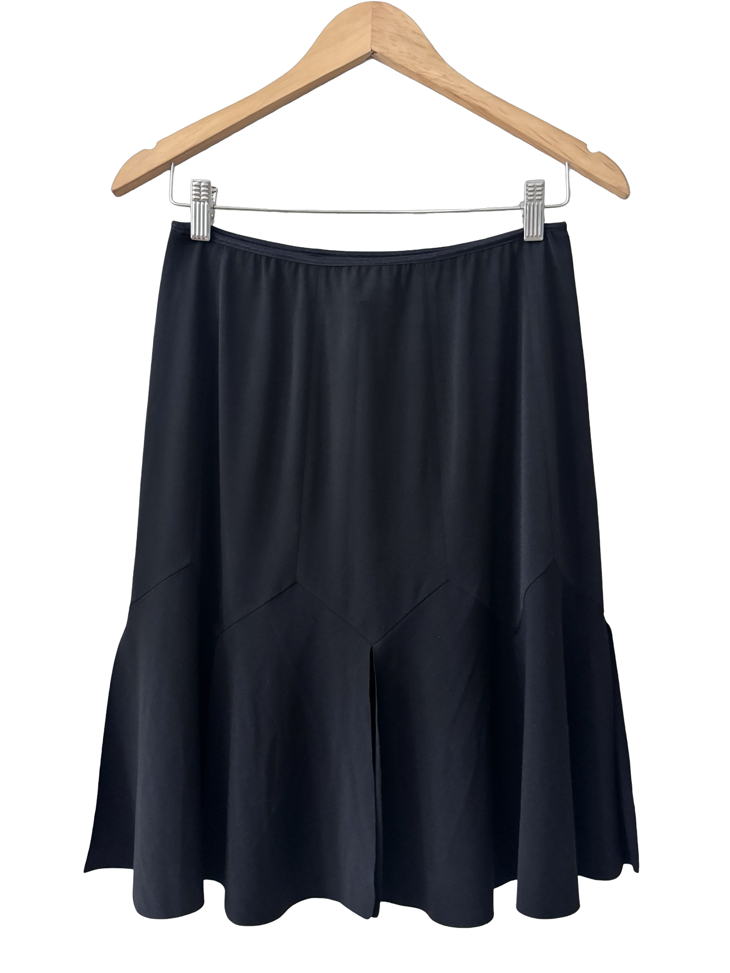 Vintage Y2K Noir Cutout Midi Skirt (S)
